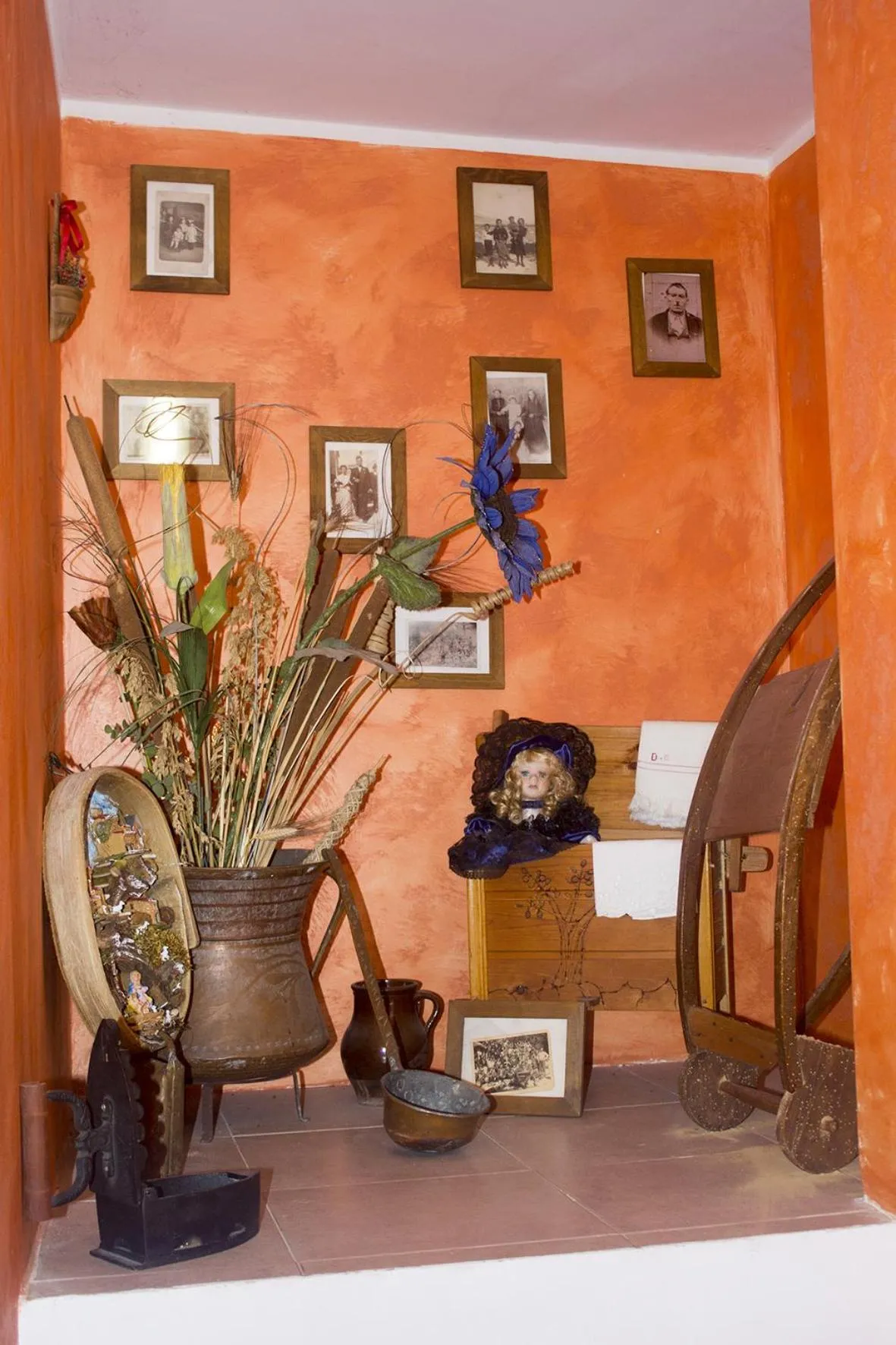 Living room in Anticarua B&B