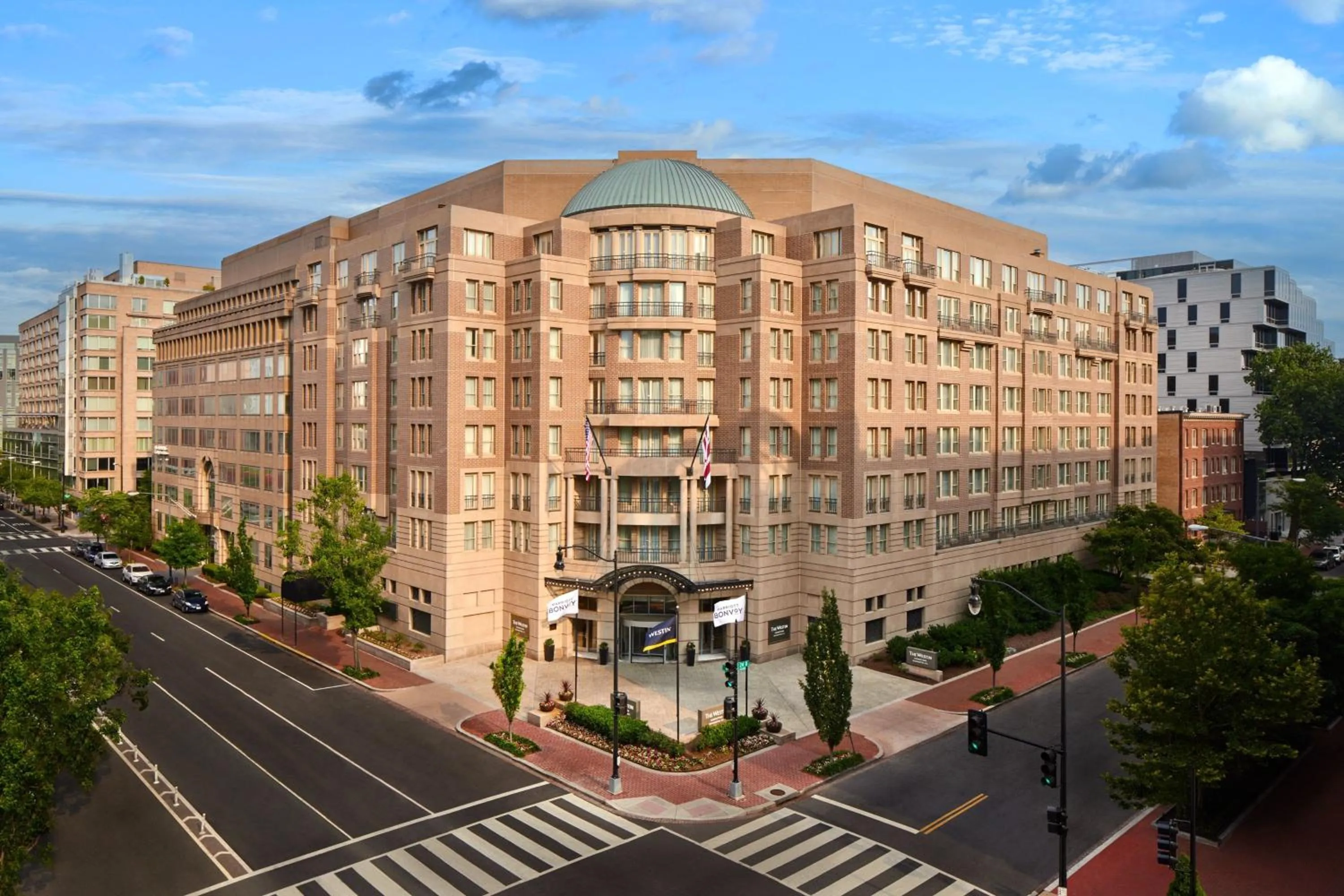Property building in Westin Georgetown, Washington D.C.