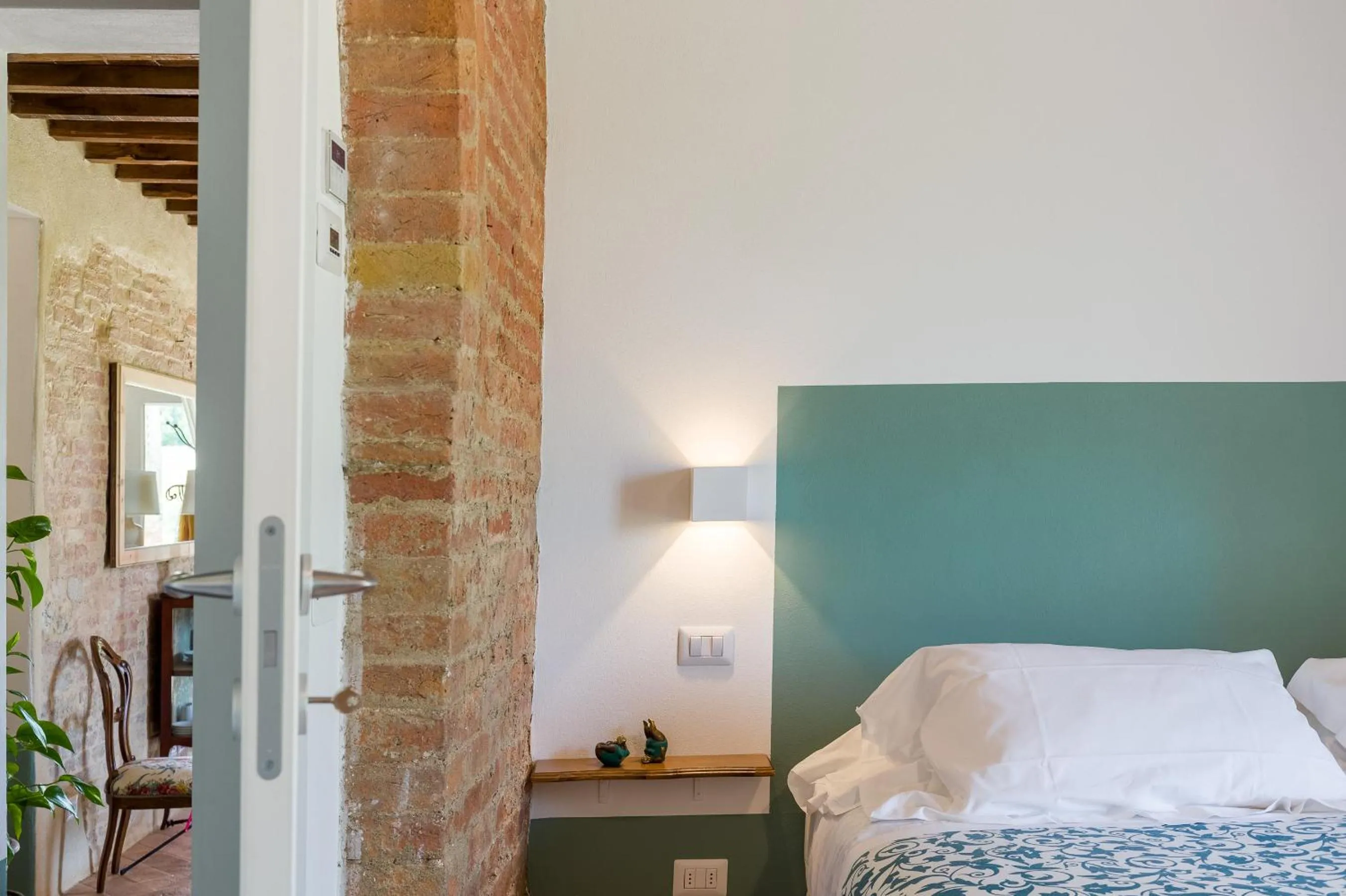 Bed in Tenuta La Santissima