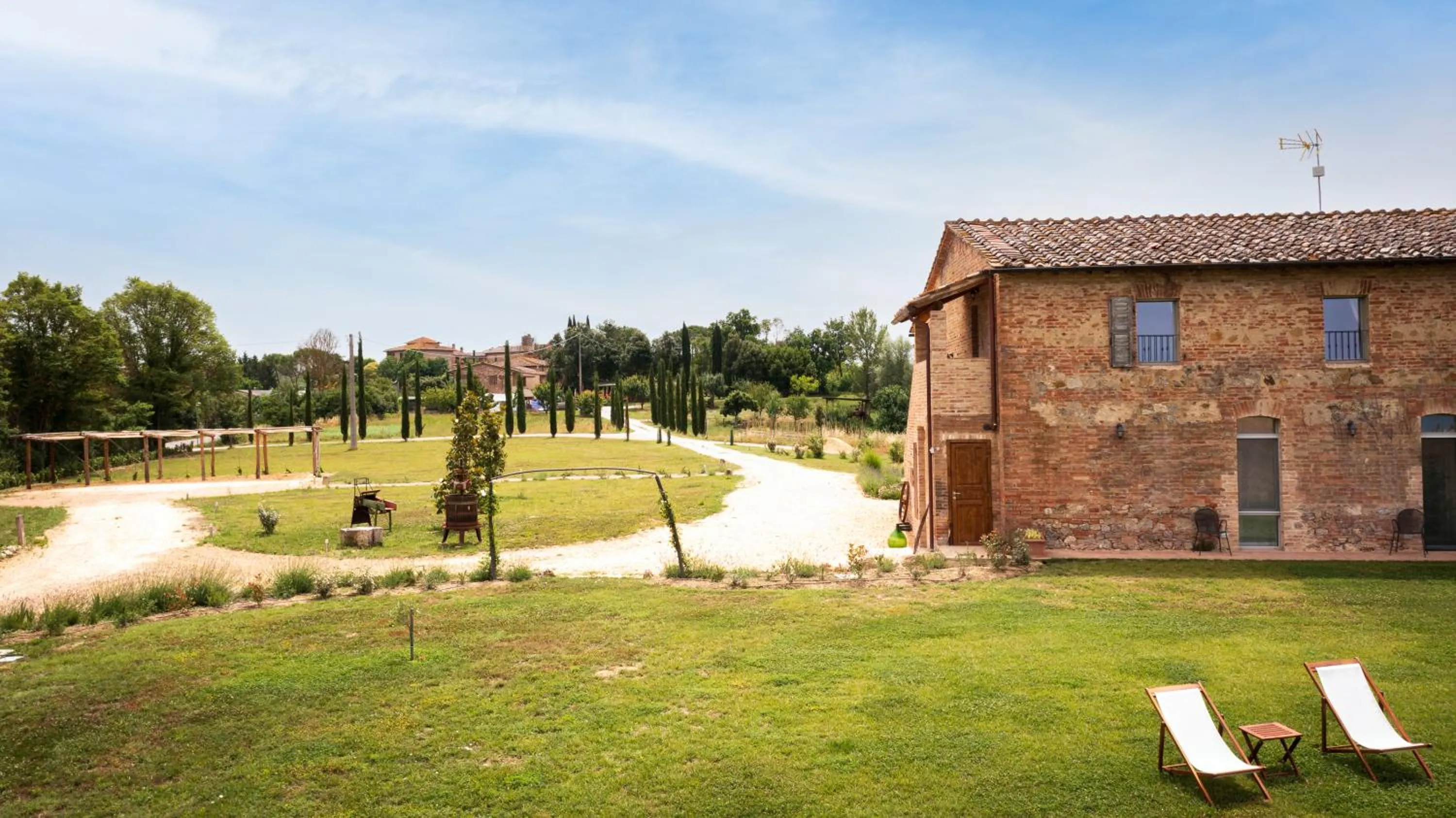 Garden in Tenuta La Santissima