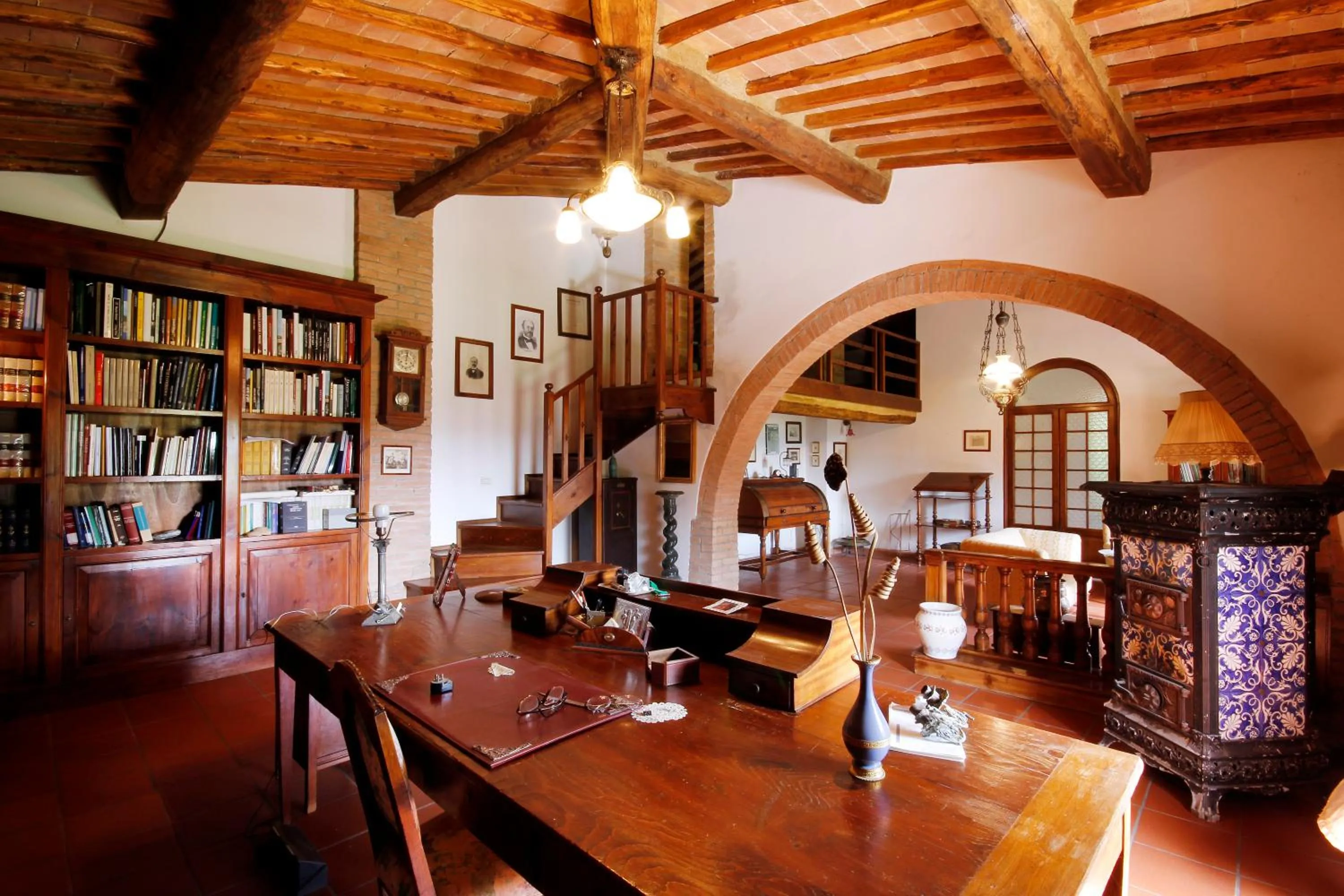 Library in Tenuta La Santissima