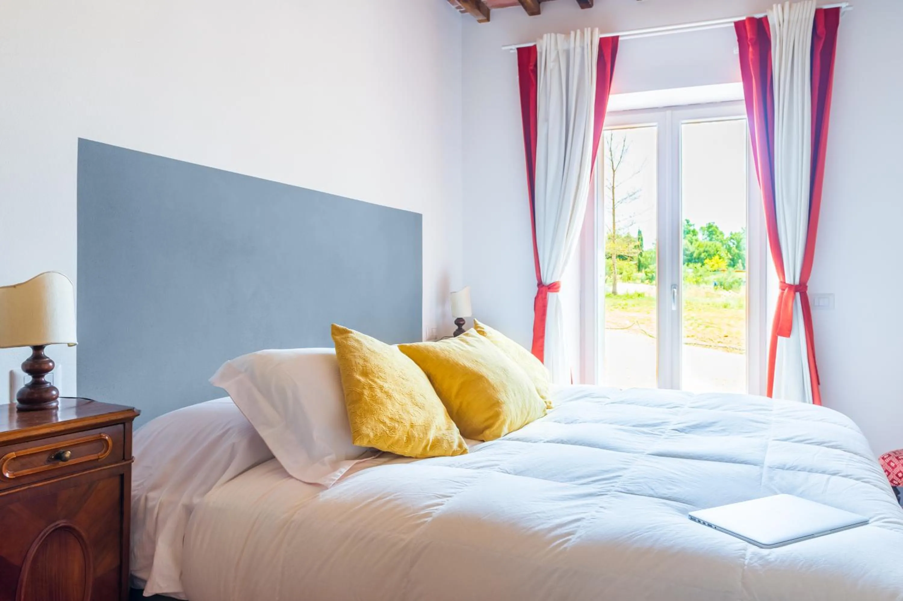 Bed in Tenuta La Santissima