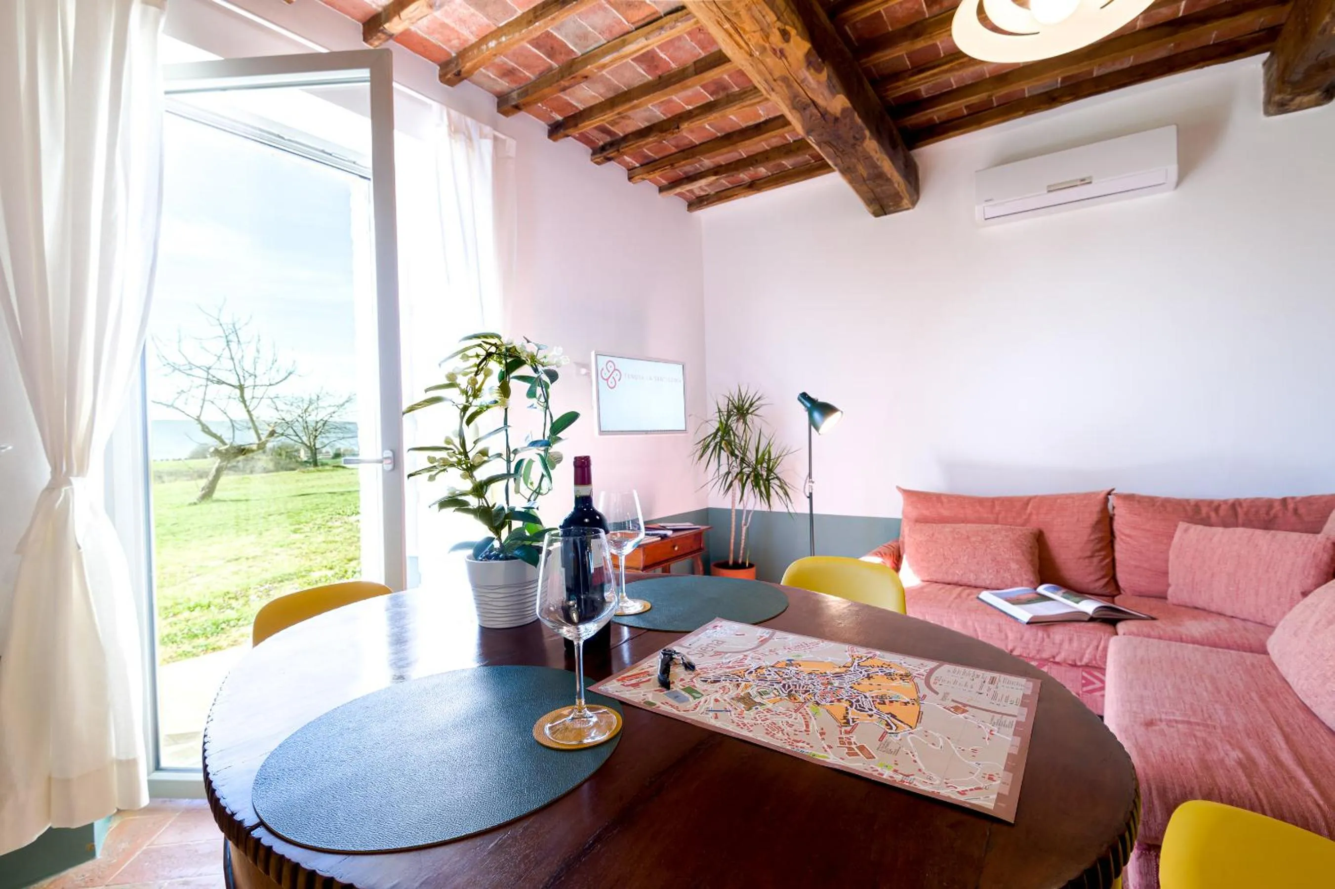 Living room in Tenuta La Santissima