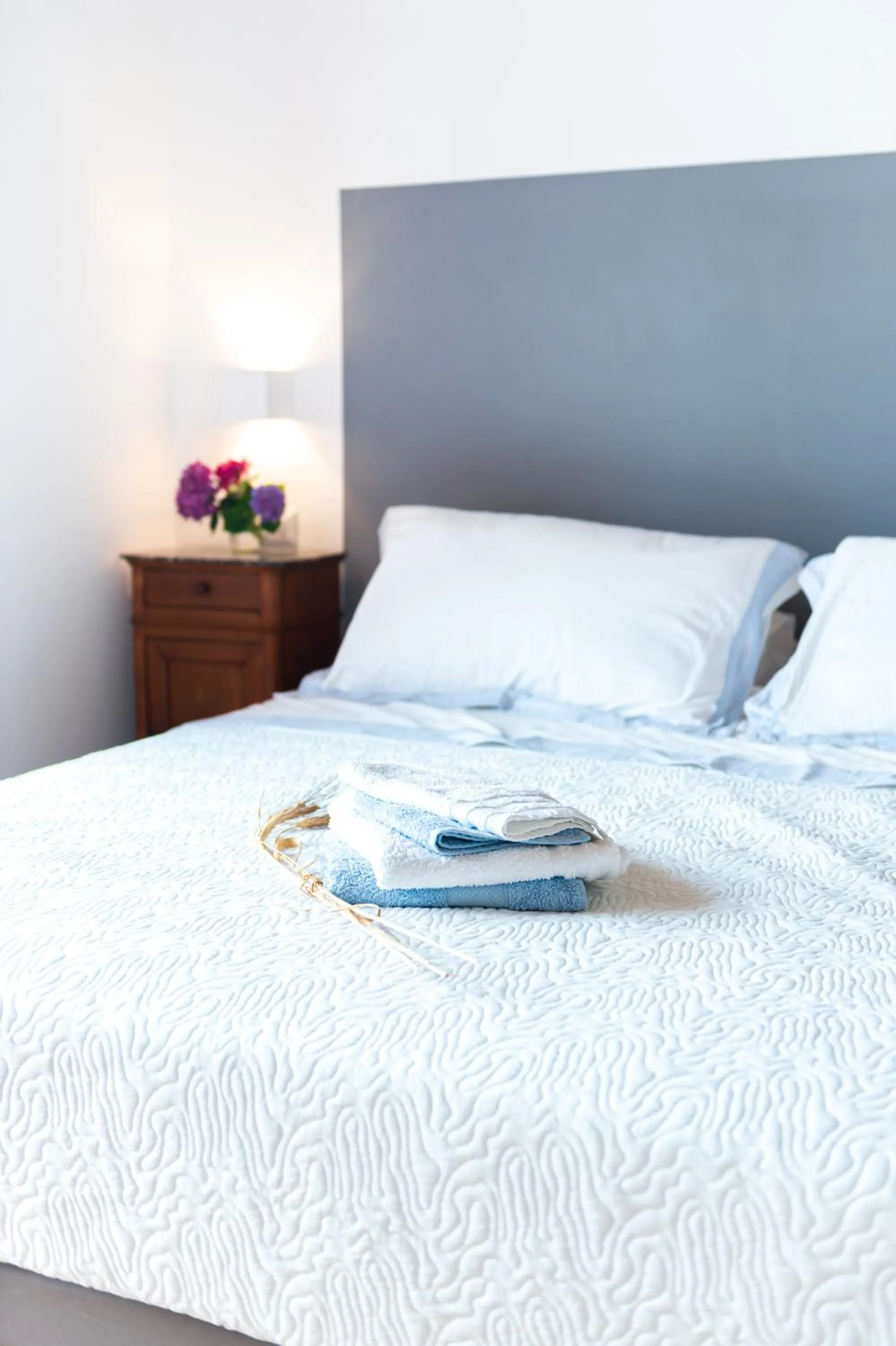 Bed in Tenuta La Santissima