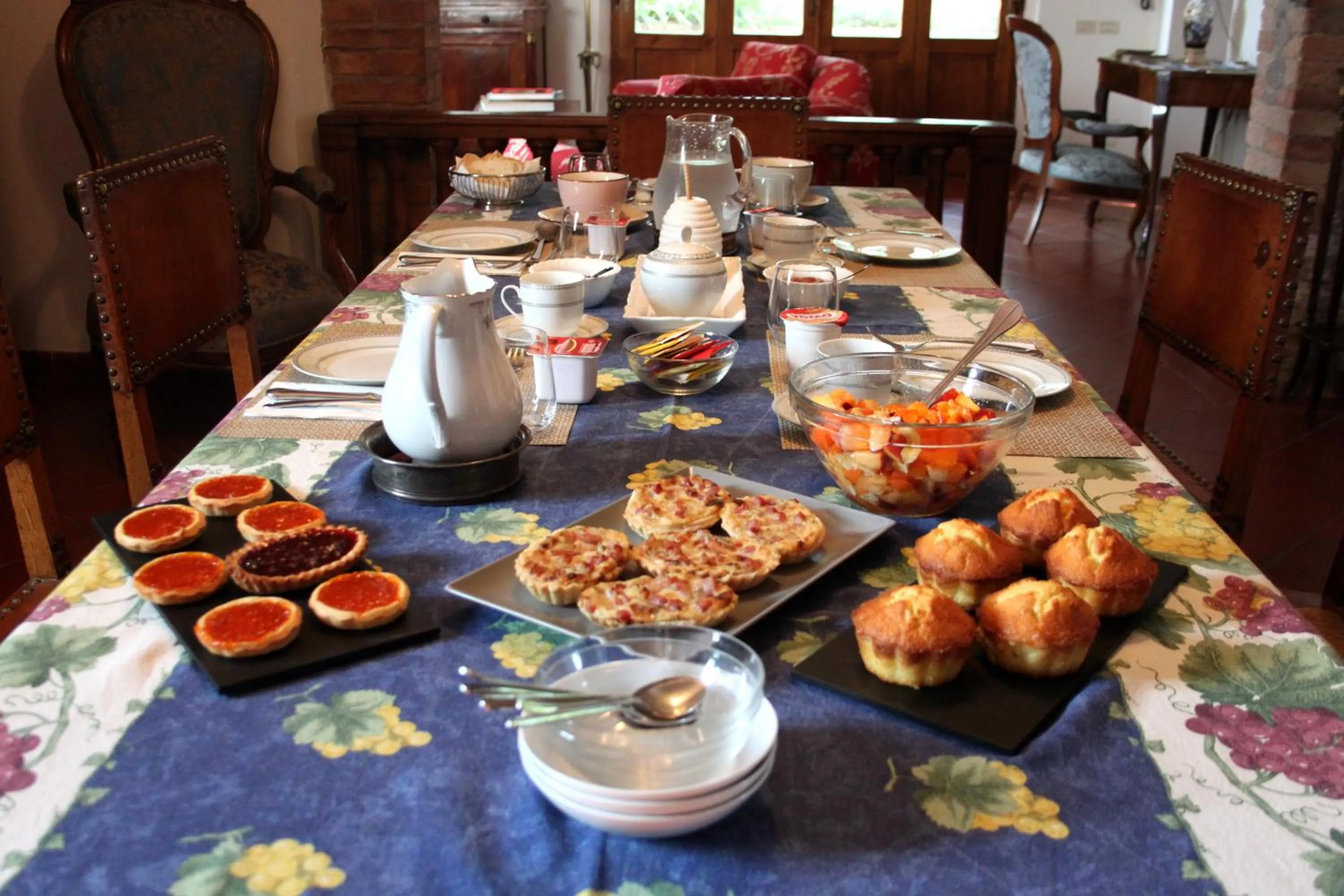 Food and drinks in Tenuta La Santissima