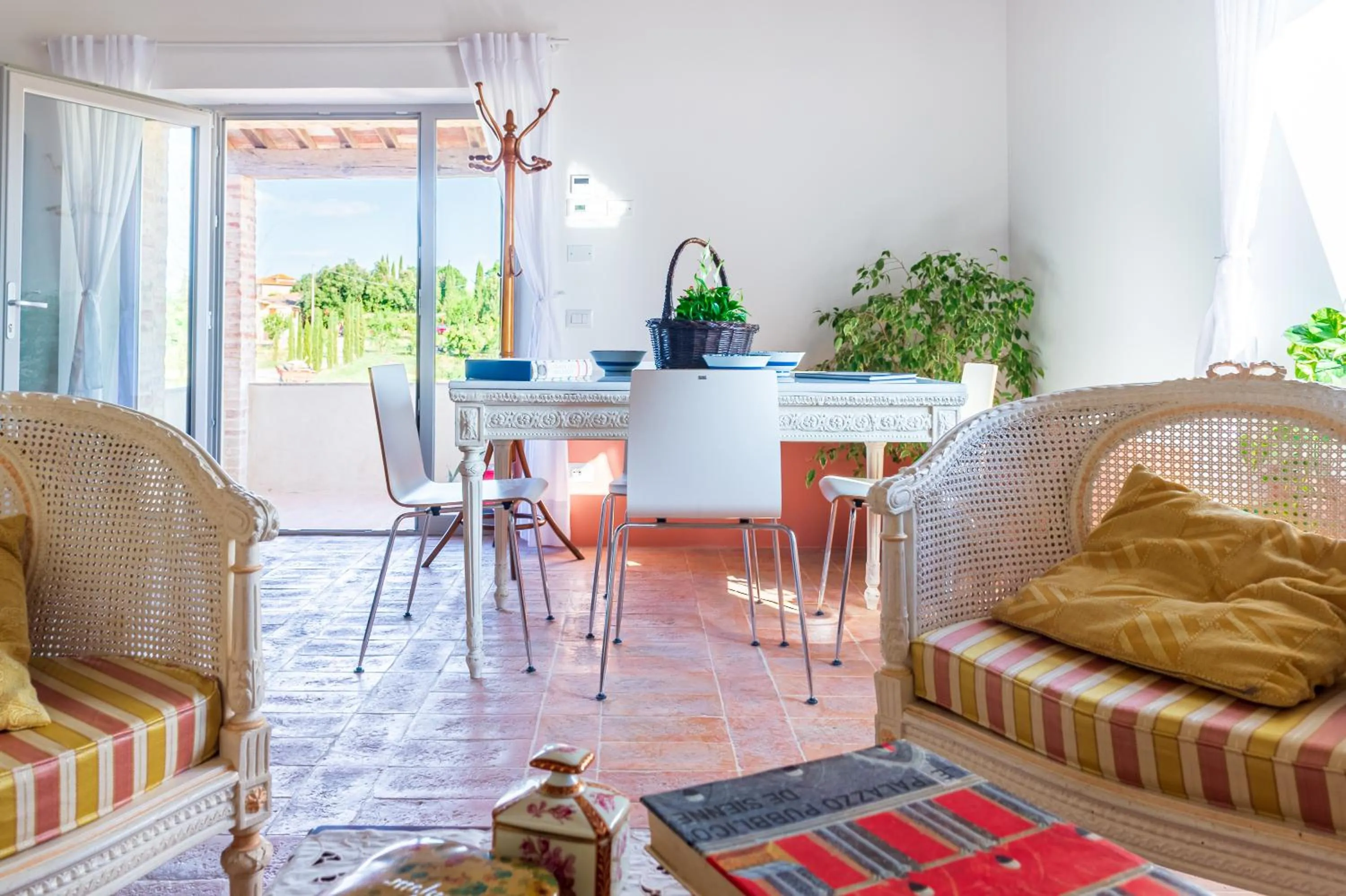 Balcony/Terrace in Tenuta La Santissima