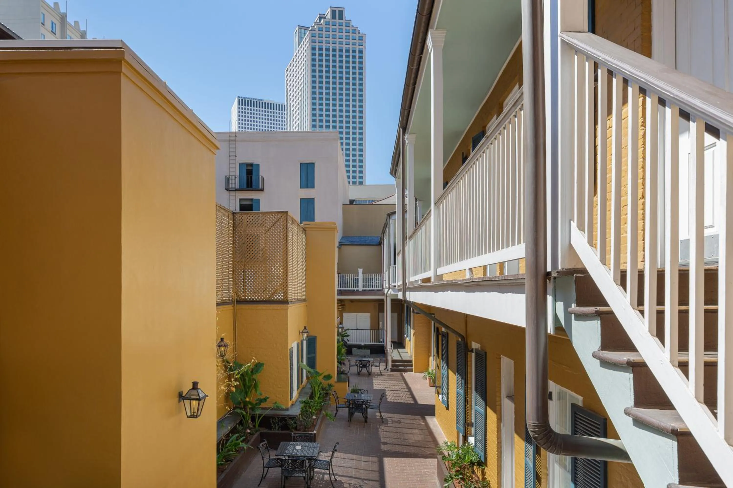 Balcony/Terrace in Hotel Mazarin