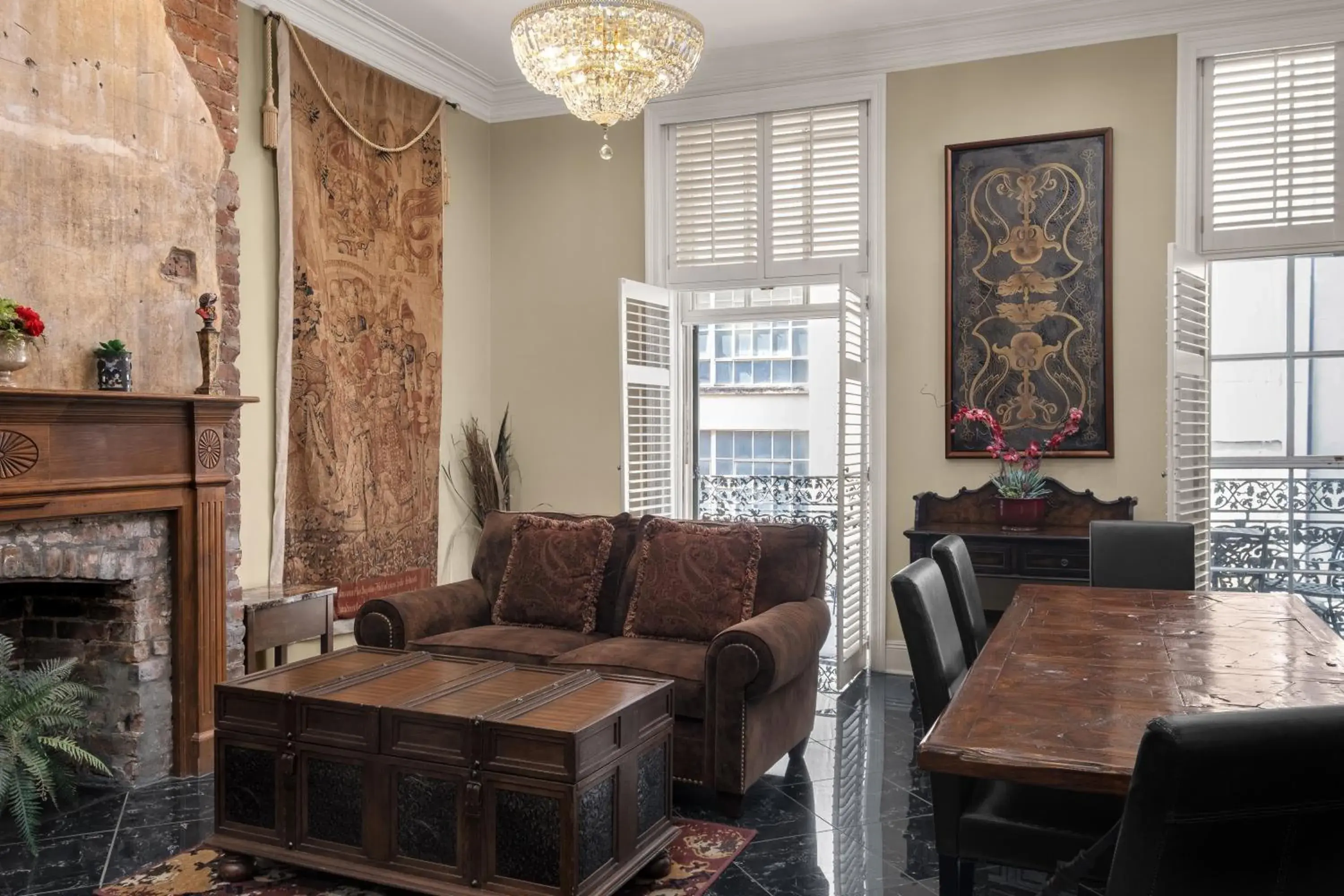 Living room in Hotel Mazarin Living room in Hotel Mazarin