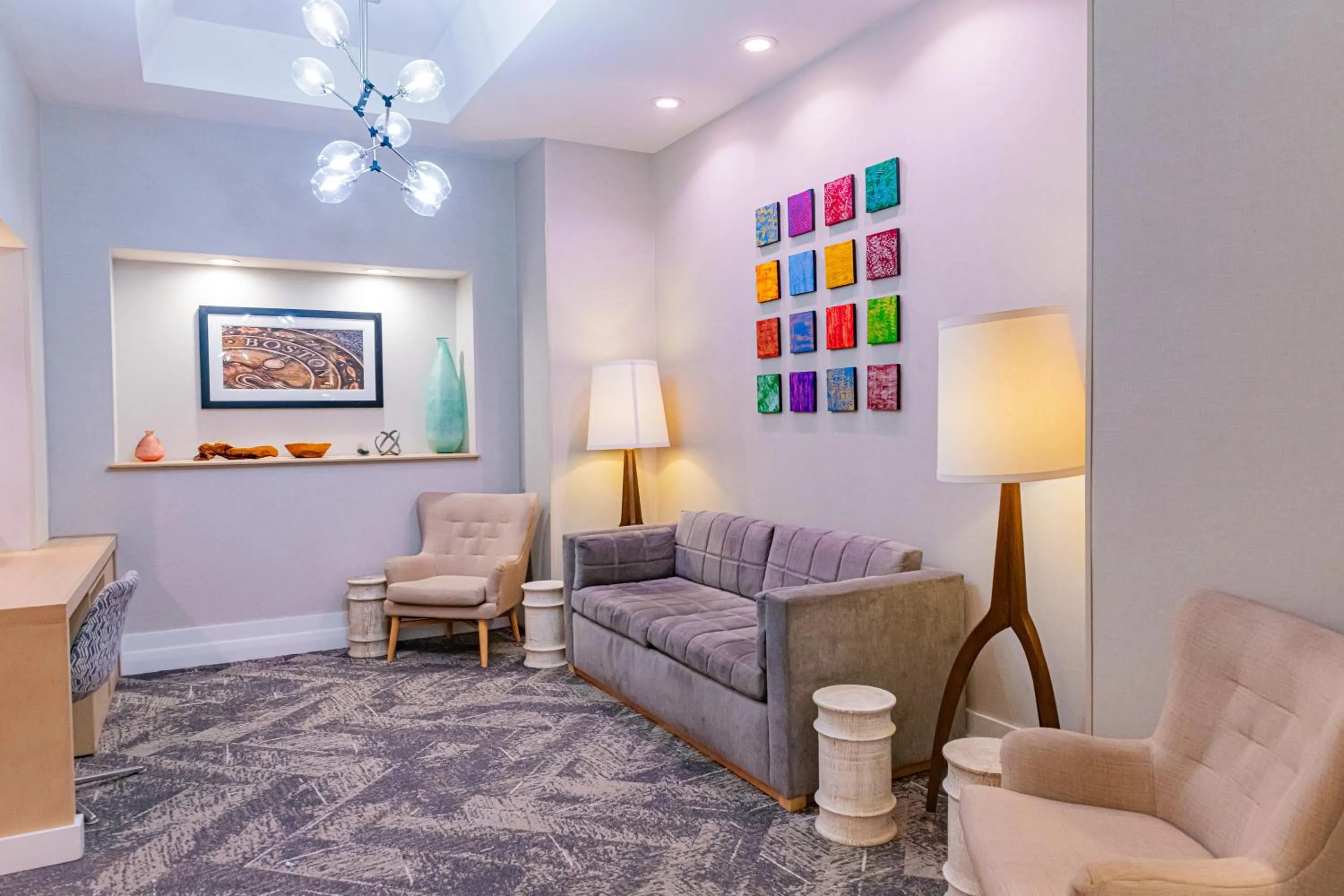 Lobby or reception in The Inn at Longwood Medical