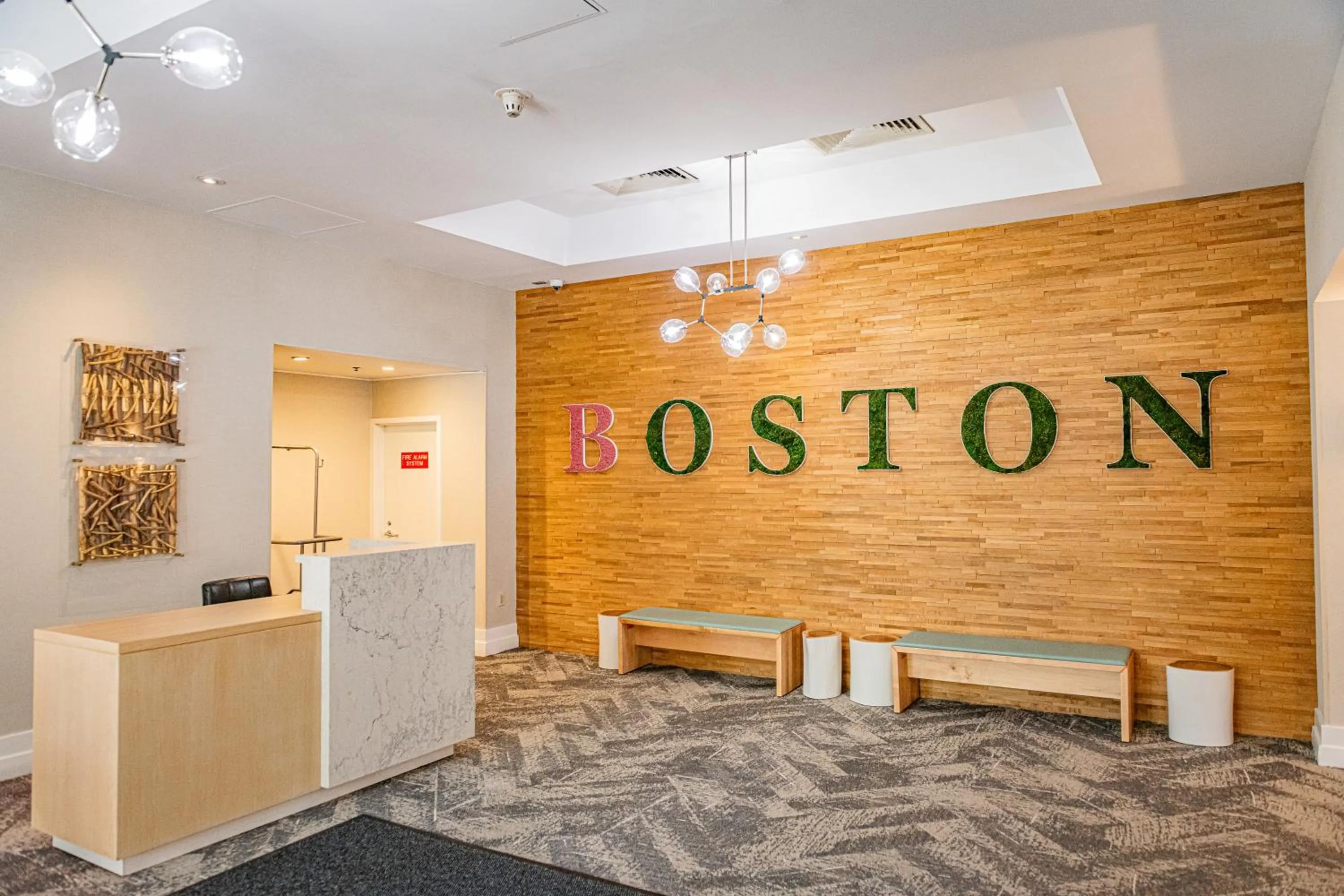 Lobby or reception in The Inn at Longwood Medical