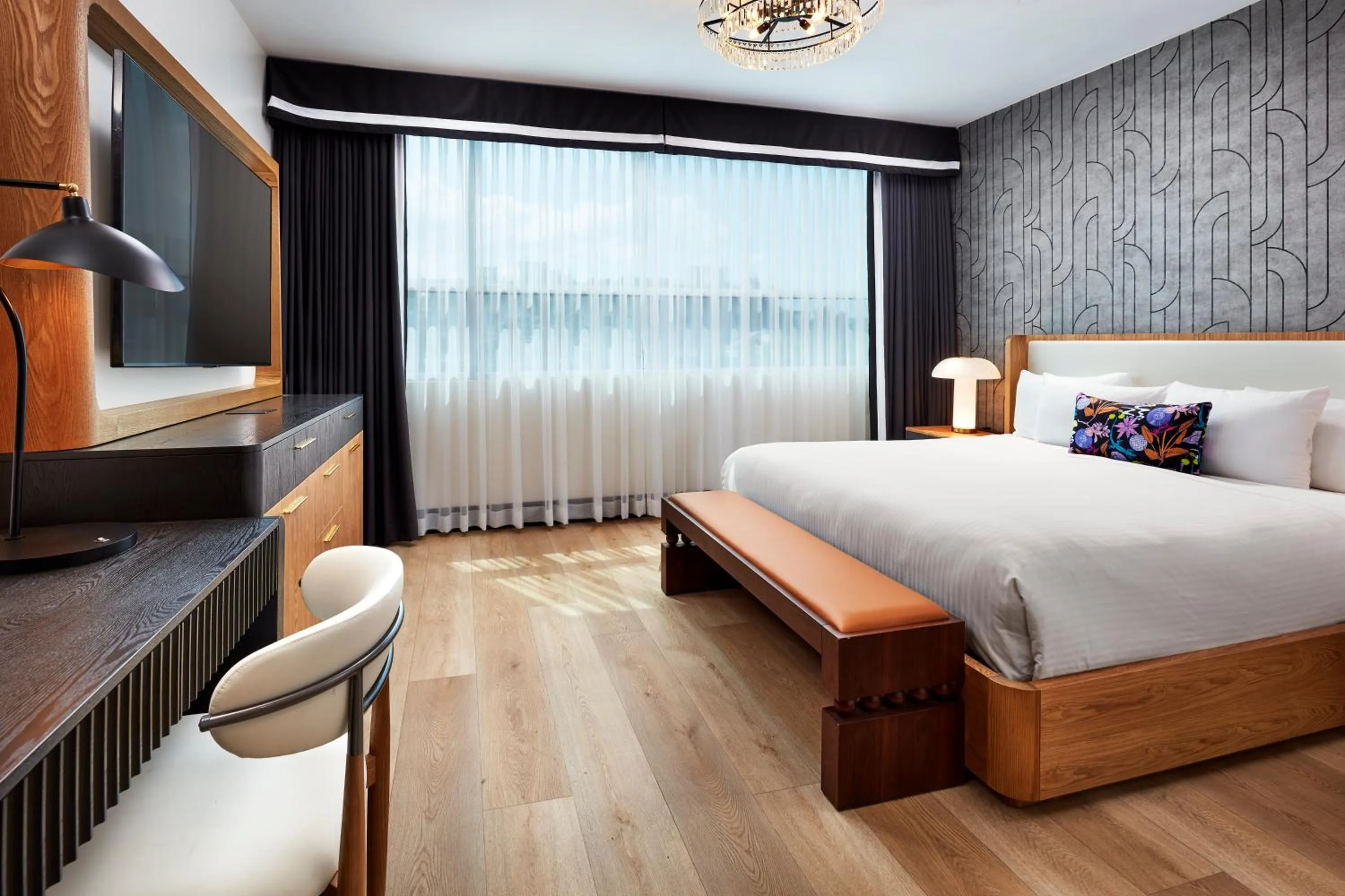 Bedroom, Bed in Elan Hotel