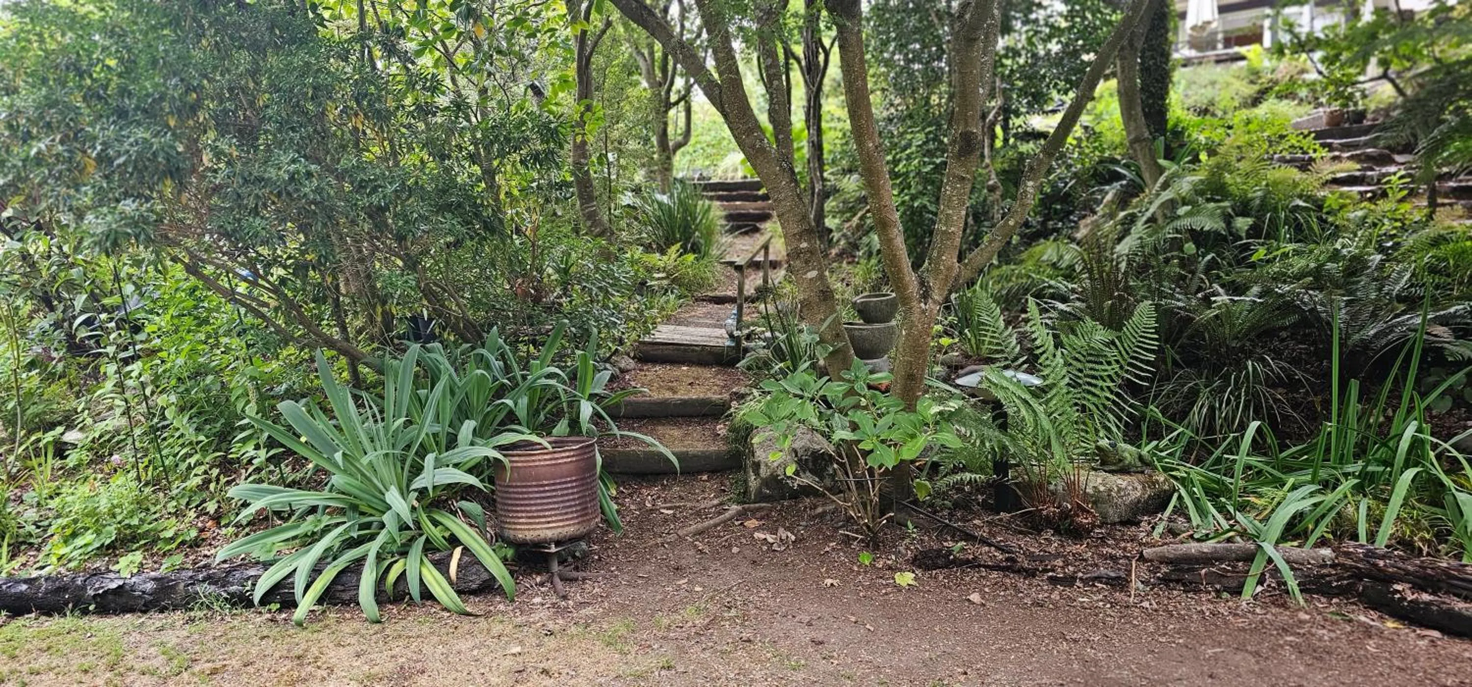 Garden in Fred&Donz Bed and Breakfast