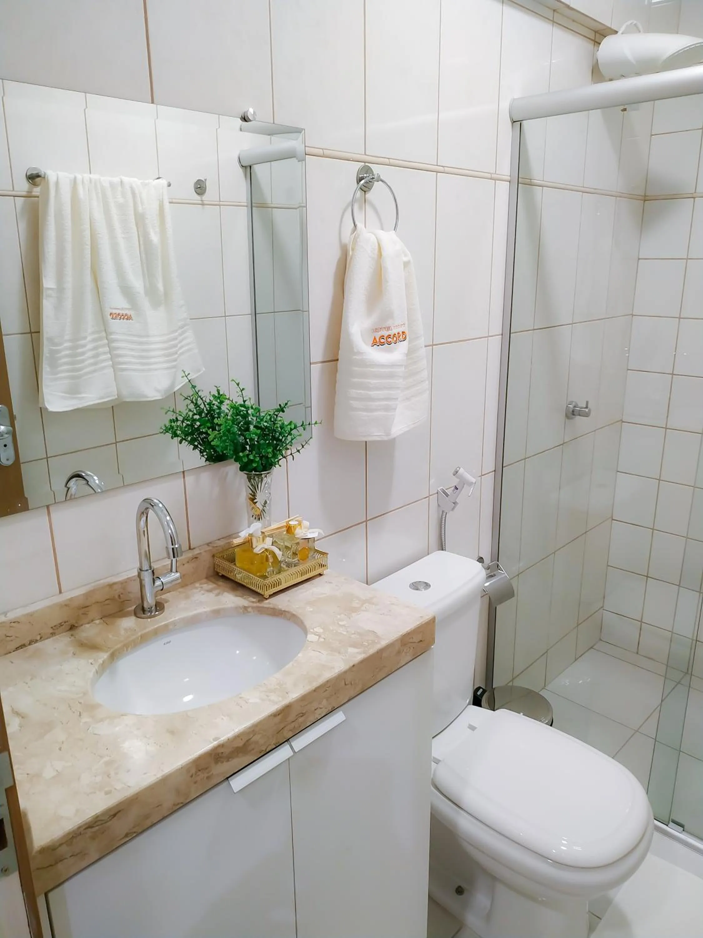 Bathroom in Accord Hotel