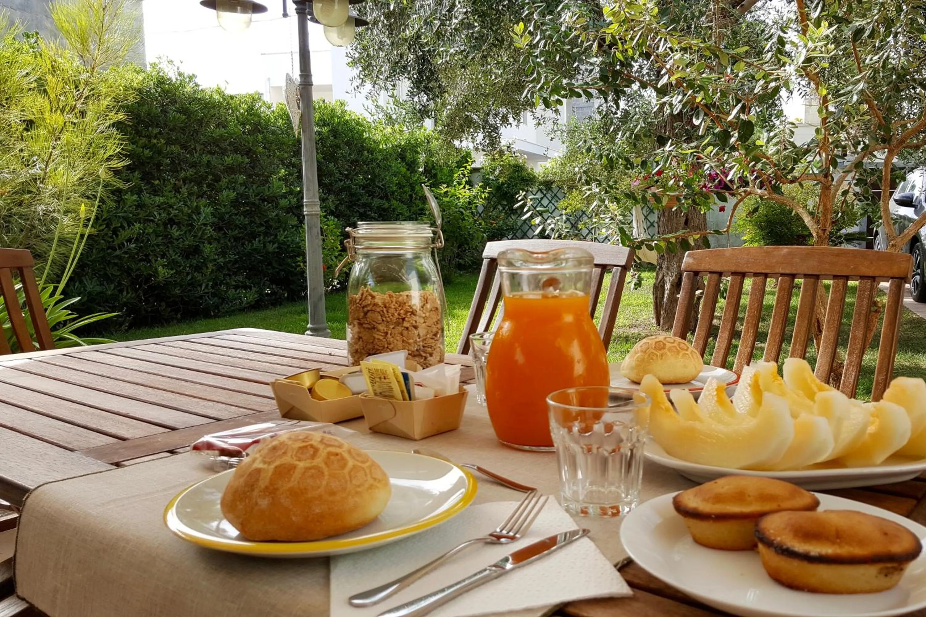 Italian breakfast in Giardino Dei Suoni B&B