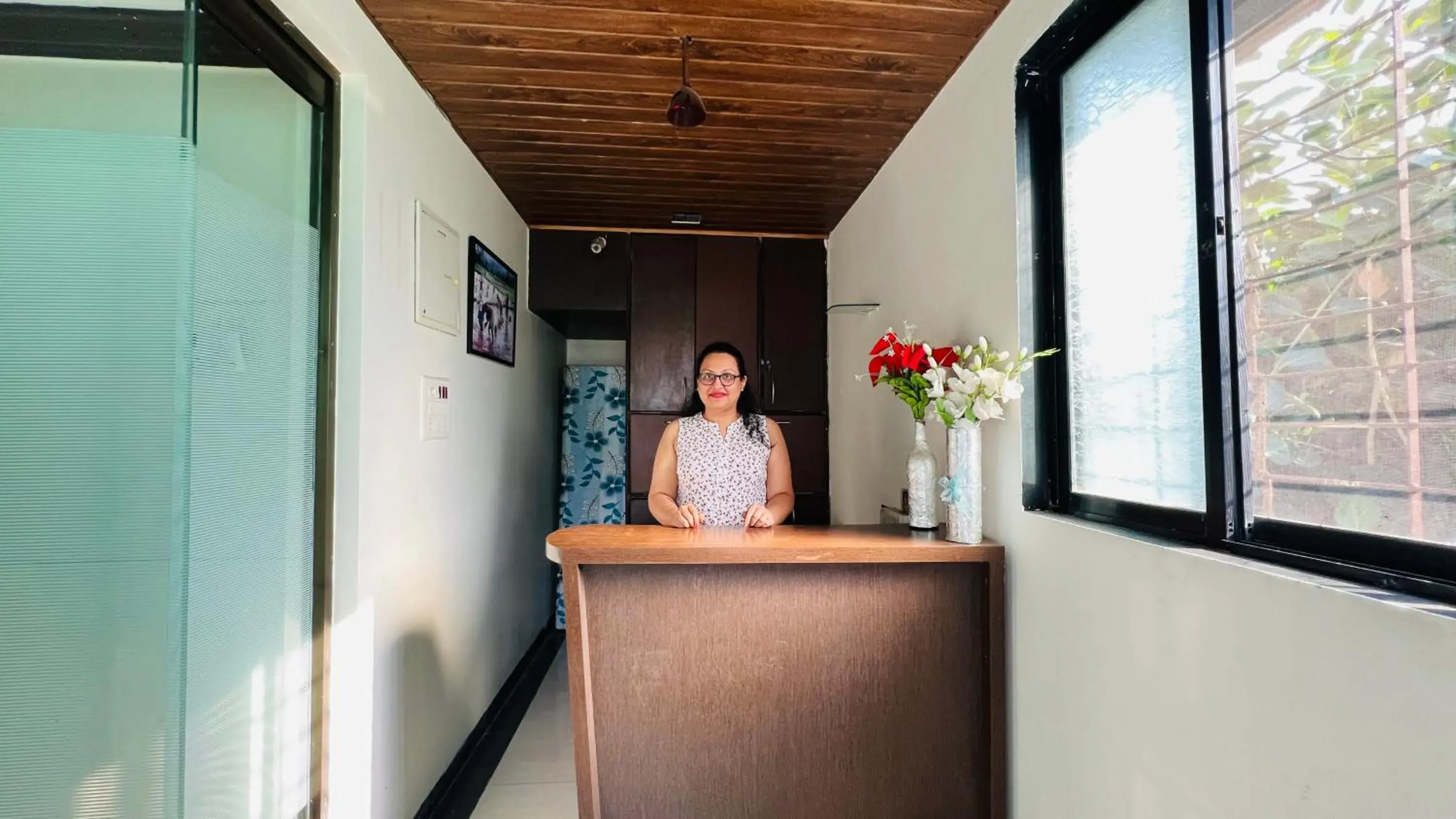 Facade/entrance in FARM HOUSE RESIDENCY Facade/entrance in FARM HOUSE RESIDENCY