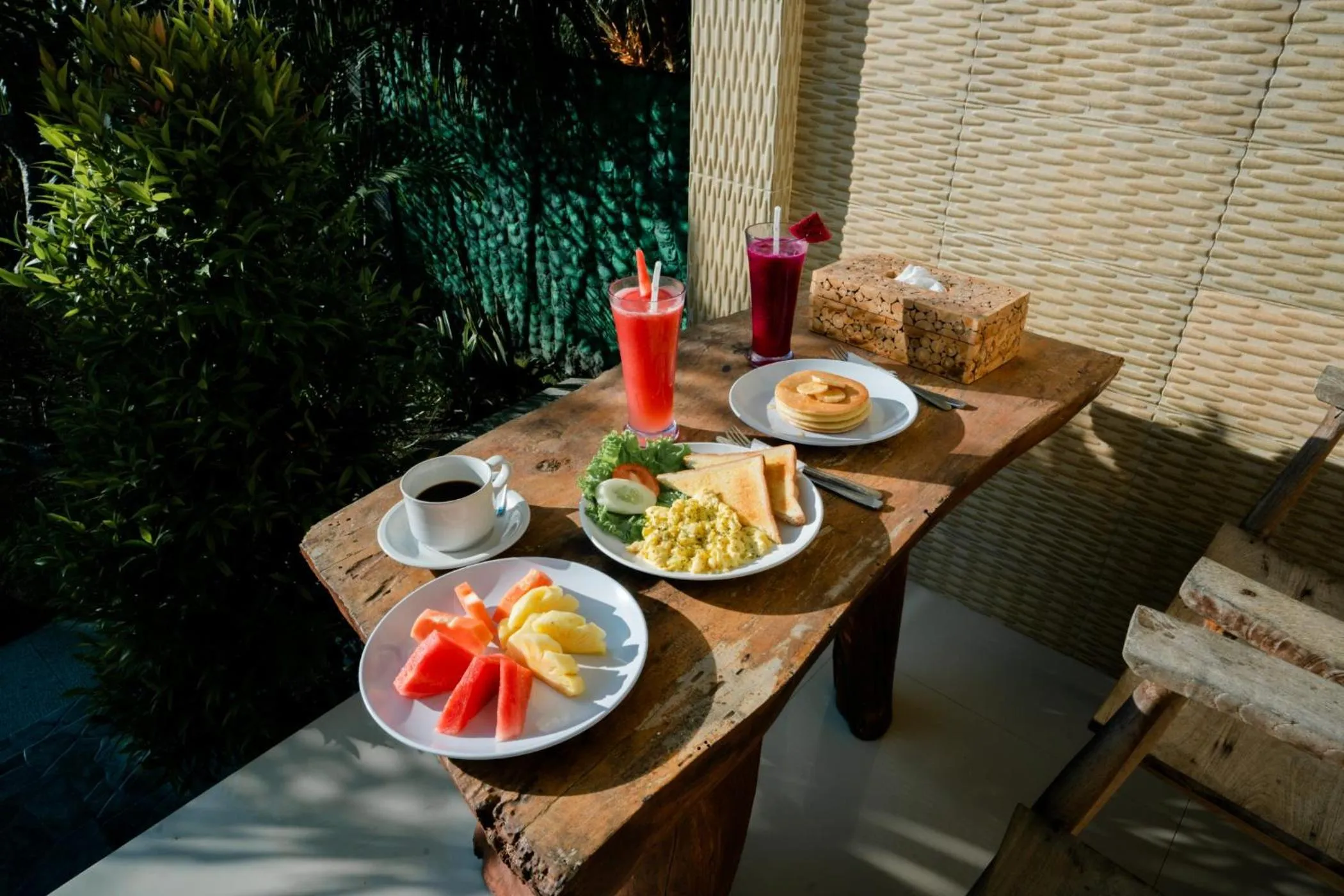 Breakfast in Arunika Cottage