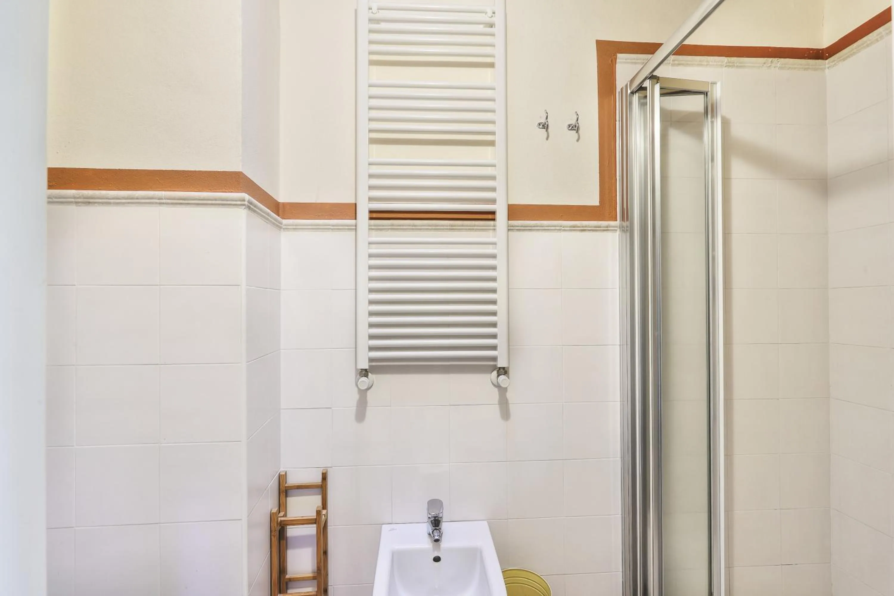 Shower in Appartamenti Villa e Fattoria di Radi Tuscany