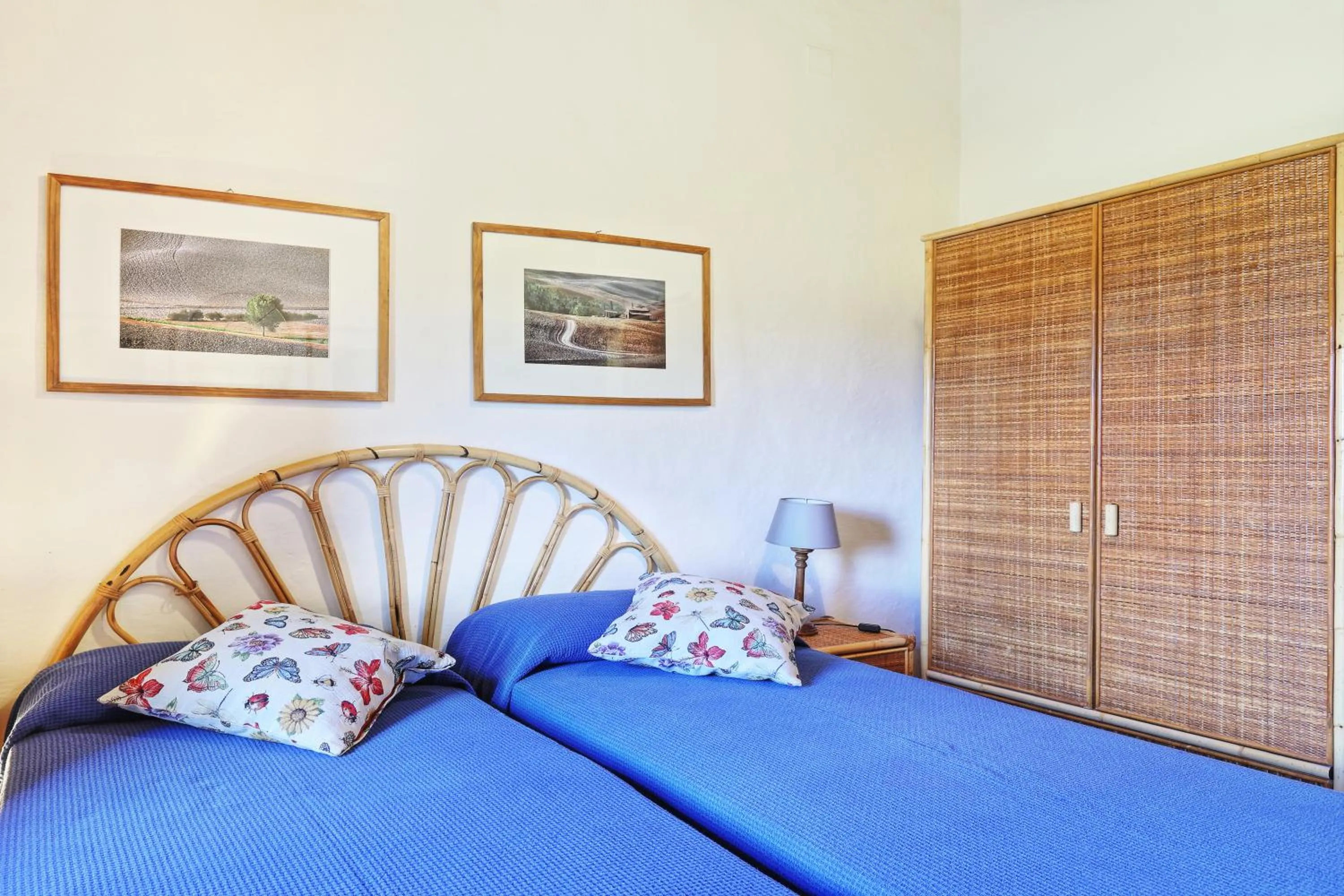 Bedroom, Bed in Appartamenti Villa e Fattoria di Radi Tuscany