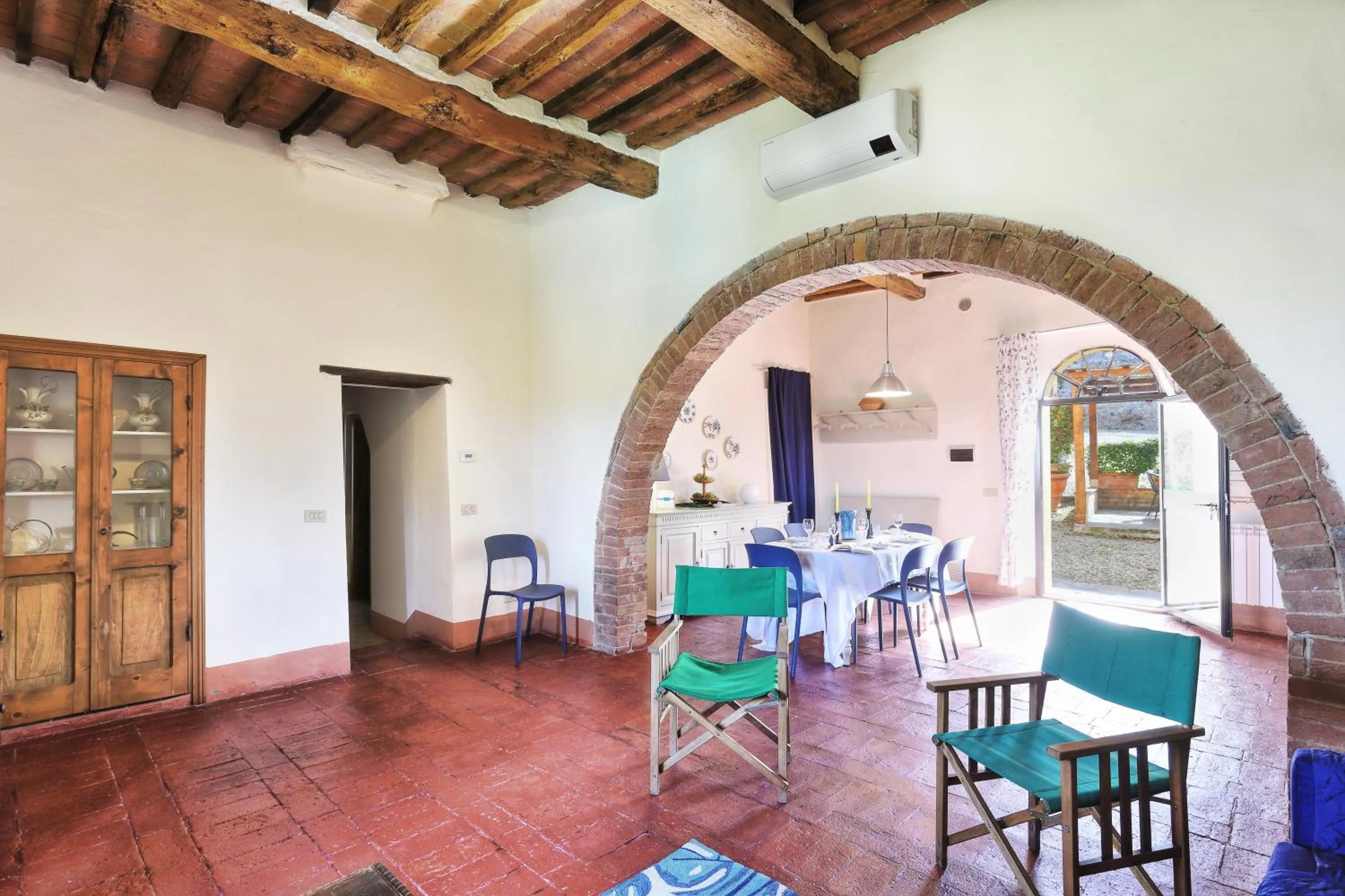 Living room in Appartamenti Villa e Fattoria di Radi Tuscany
