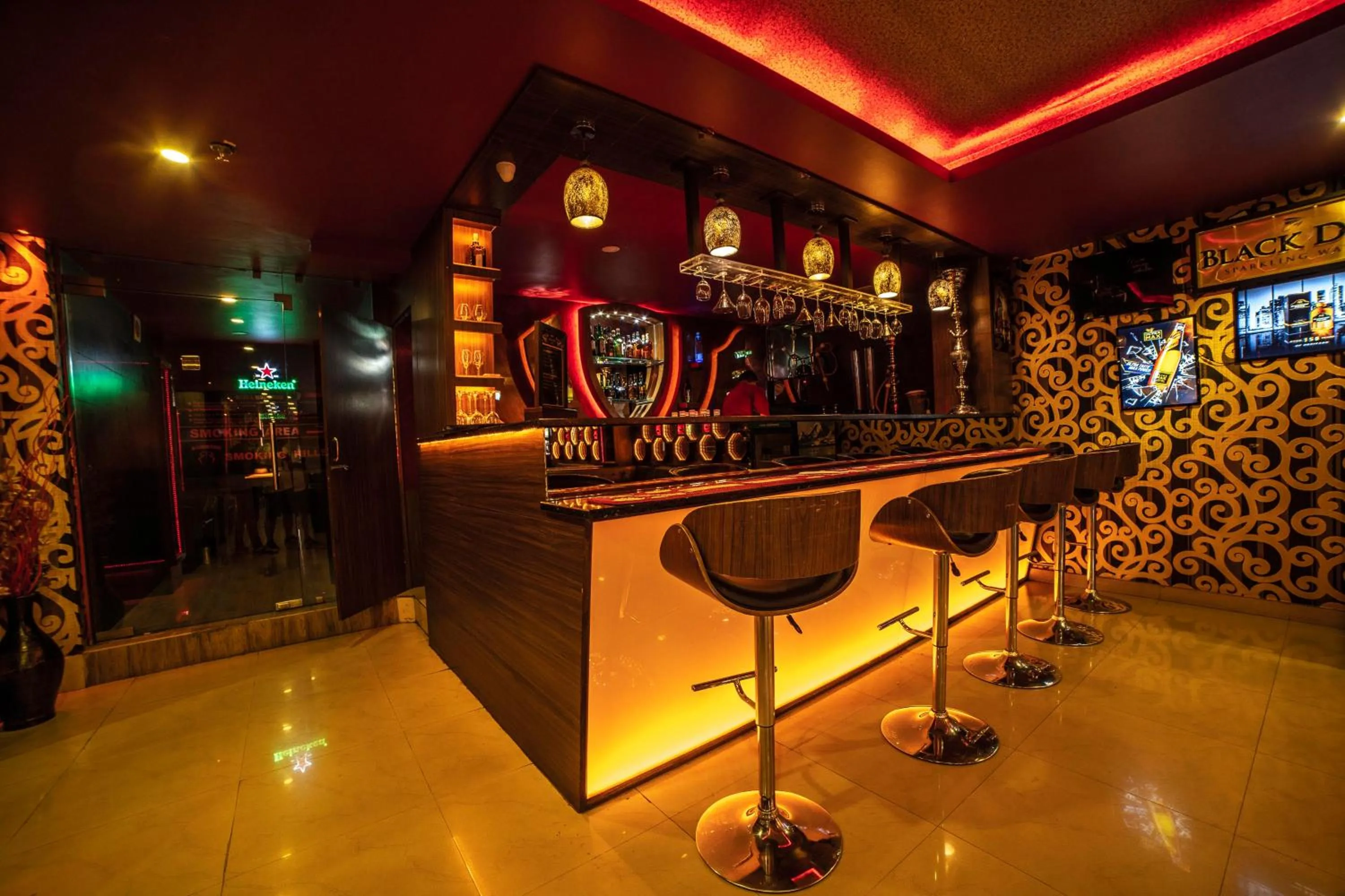 Lounge or bar in Hotel JSR Continental