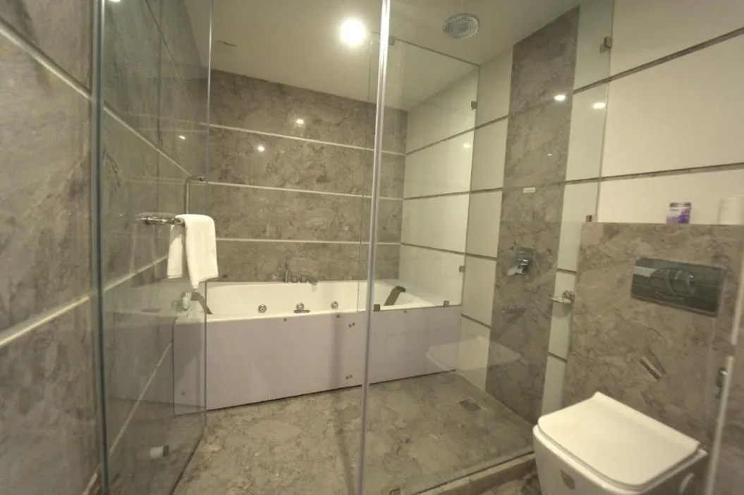 Bathroom in Hotel JSR Continental
