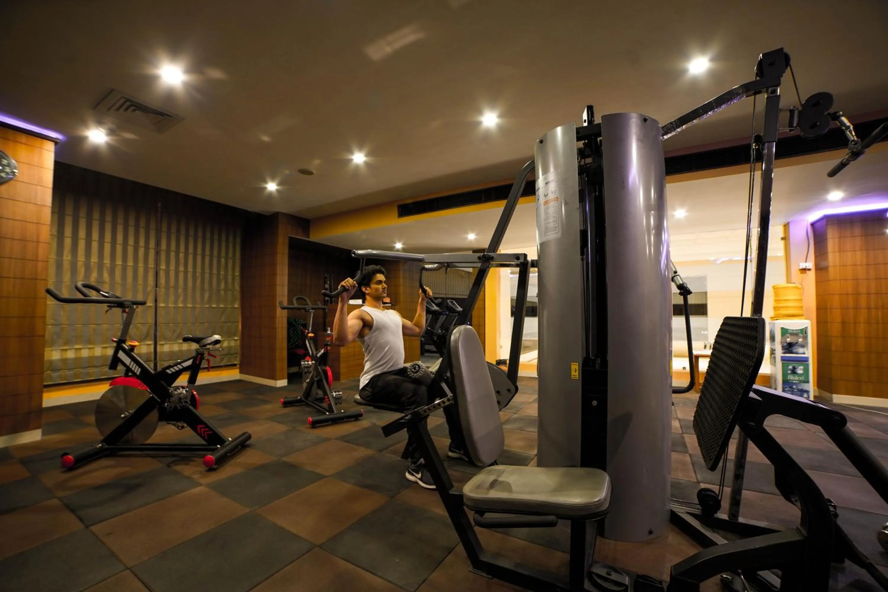 Fitness centre/facilities in Hotel JSR Continental