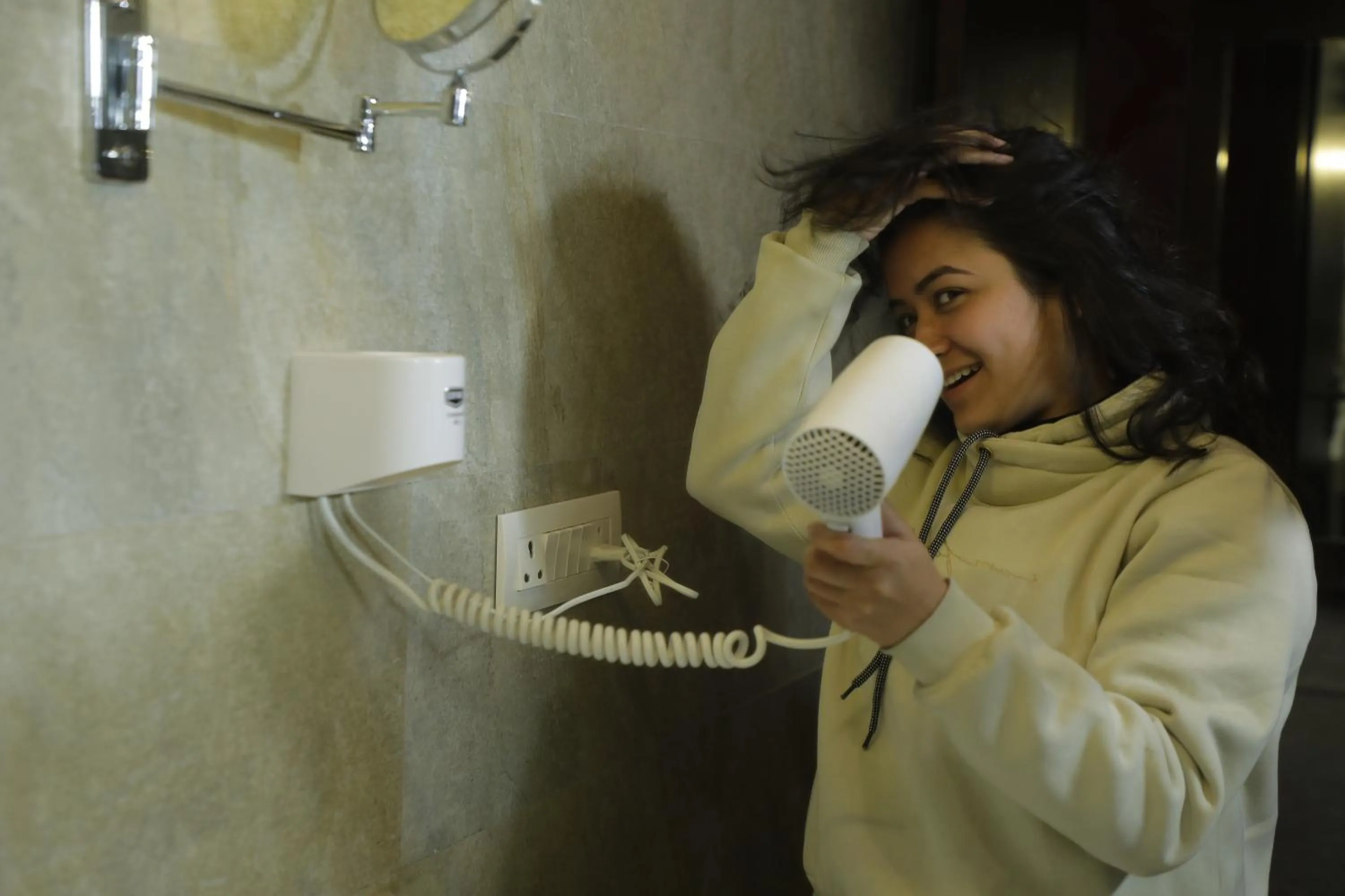 Bathroom in Hotel JSR Continental