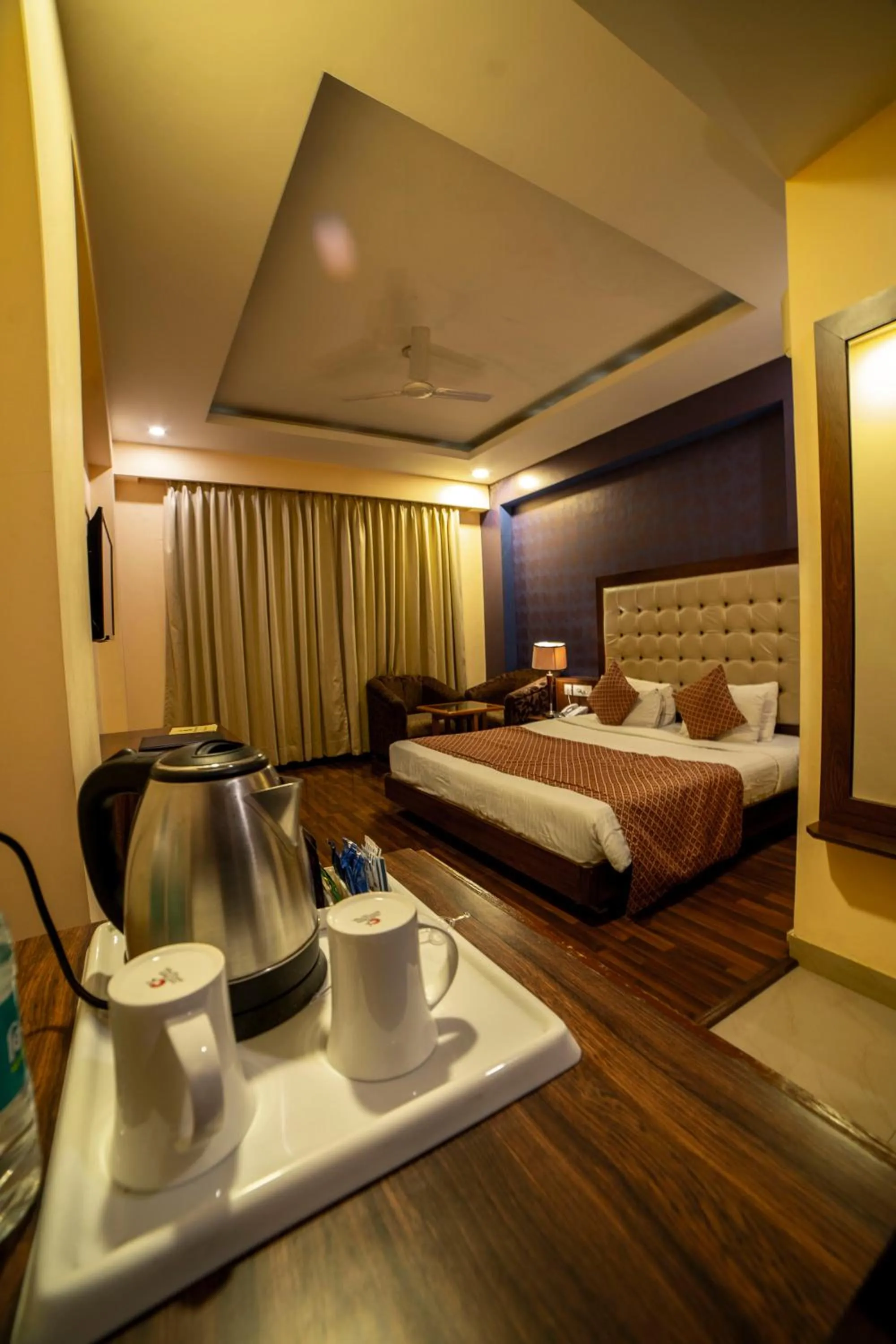 Photo of the whole room, Bed in Hotel JSR Continental