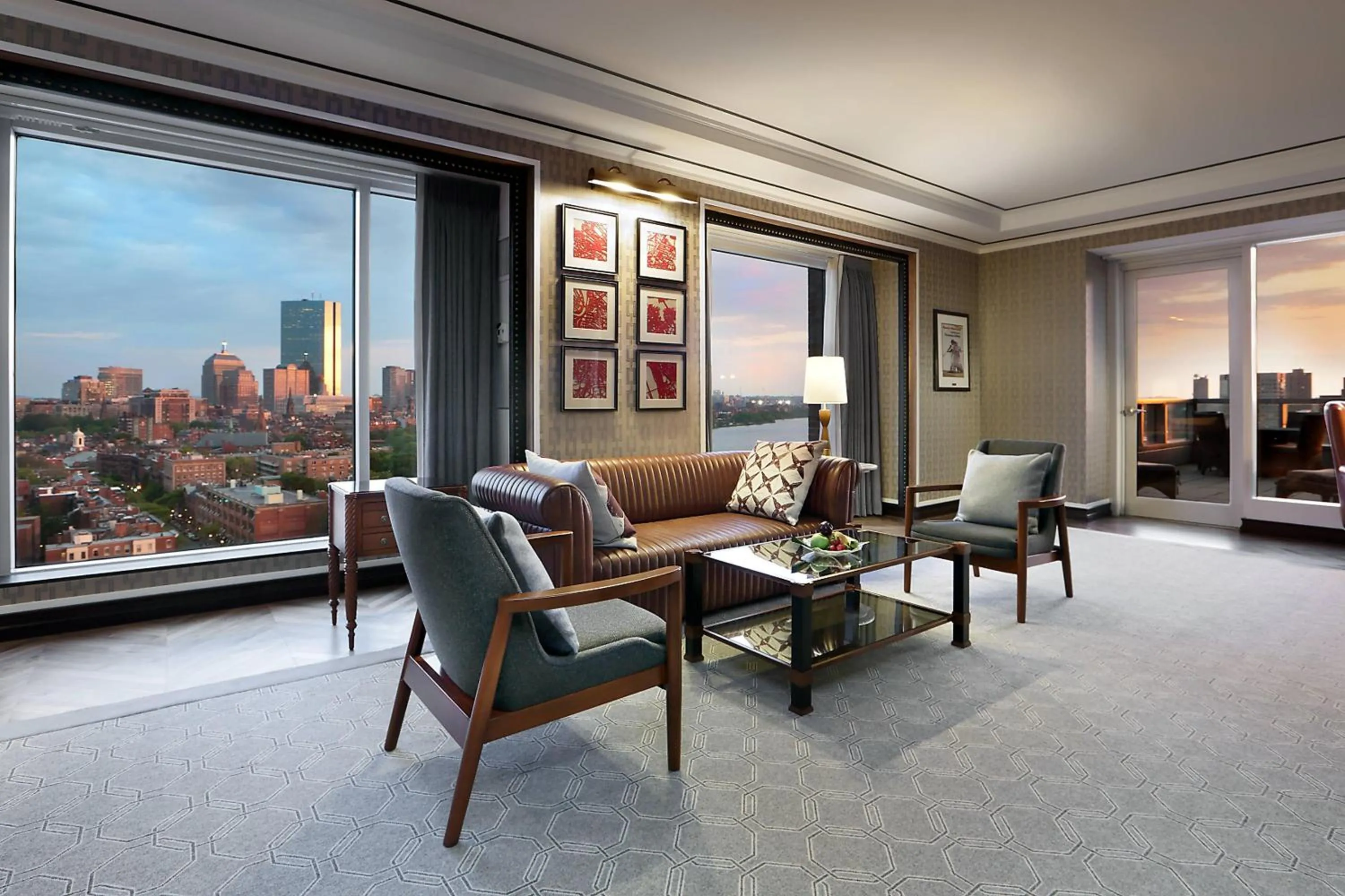 Living room in The Liberty, a Luxury Collection Hotel, Boston