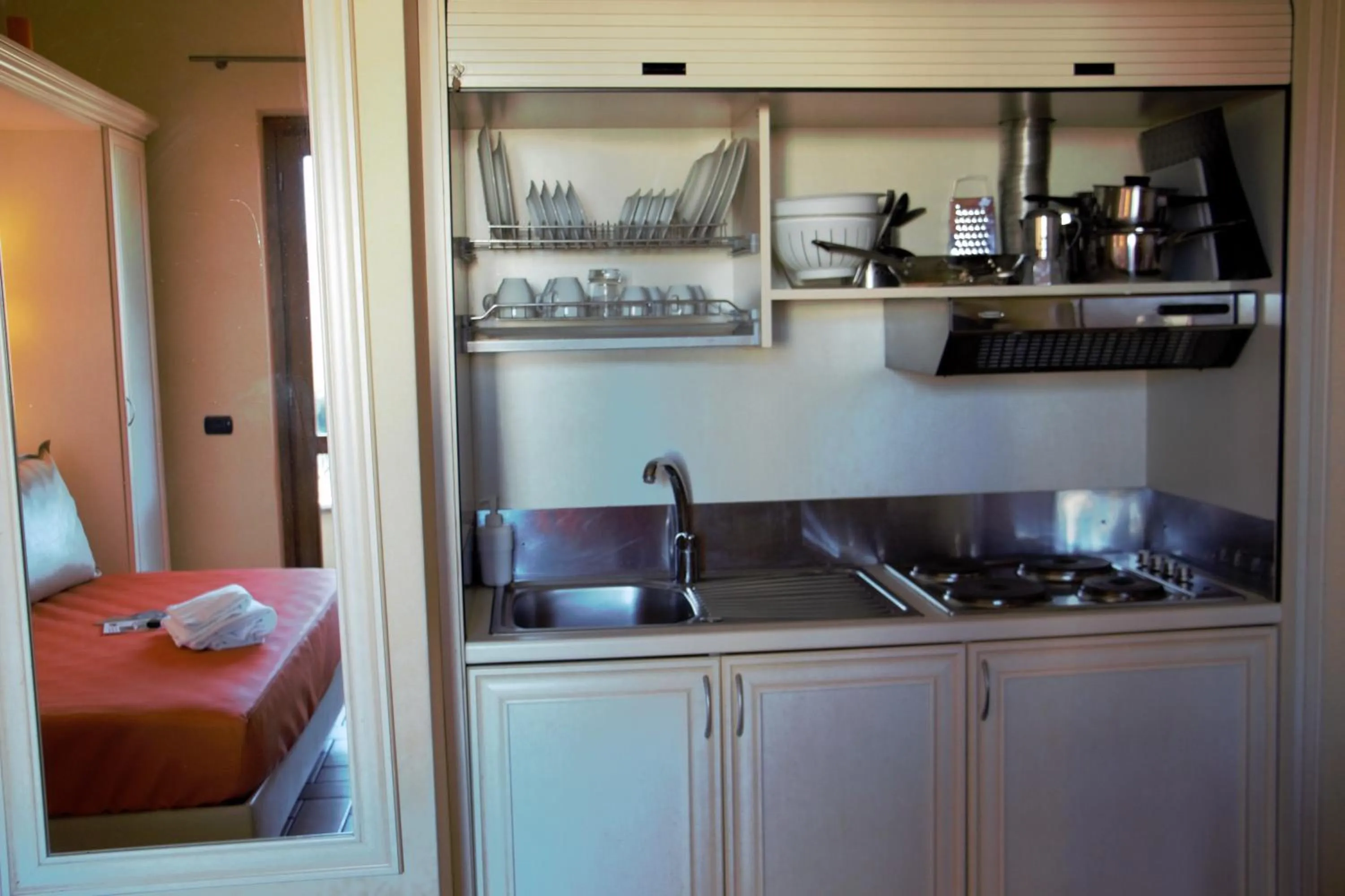 Kitchen or kitchenette in Borgo Castel Savelli