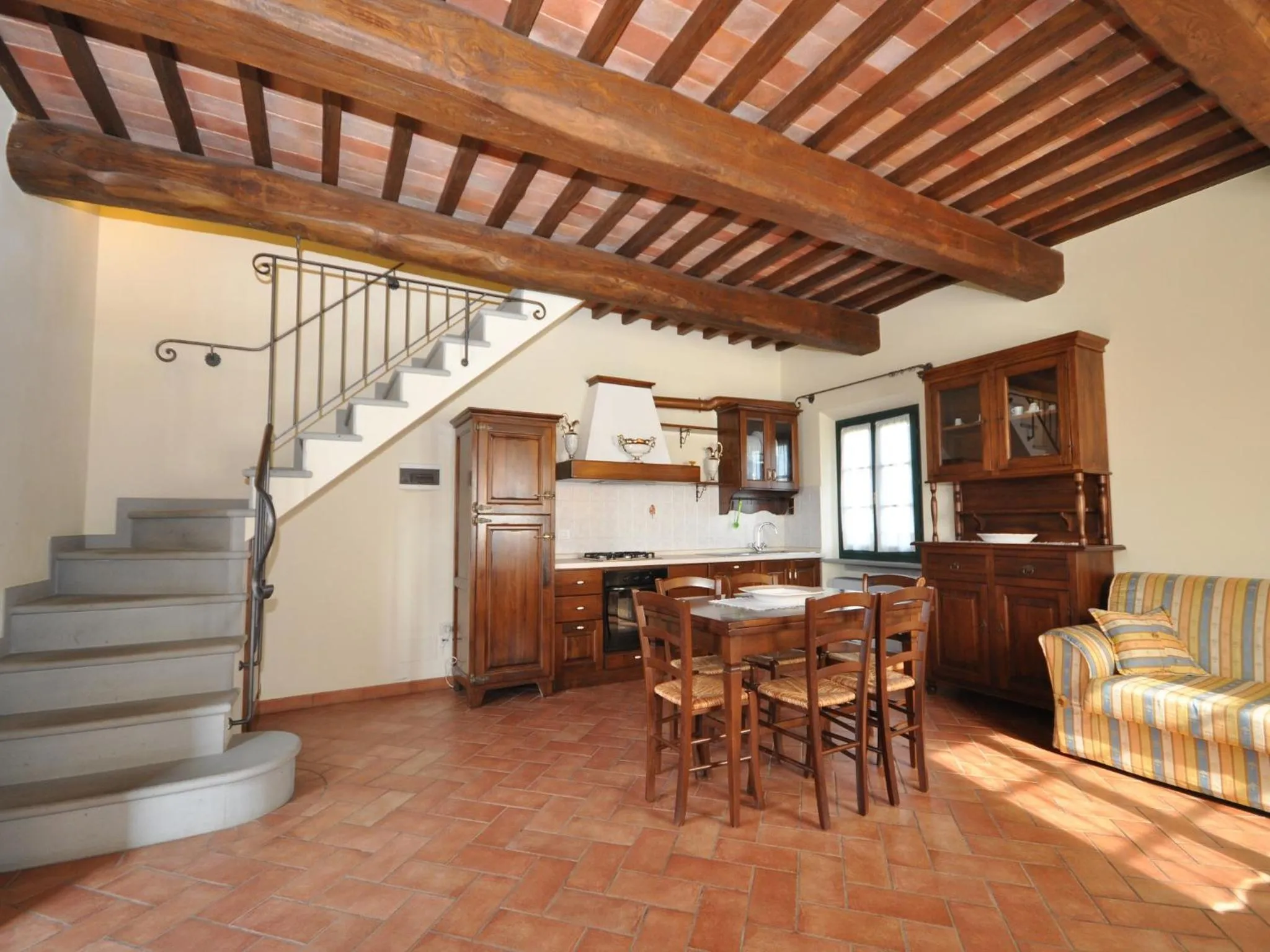Kitchen or kitchenette in Agriturismo Musignano