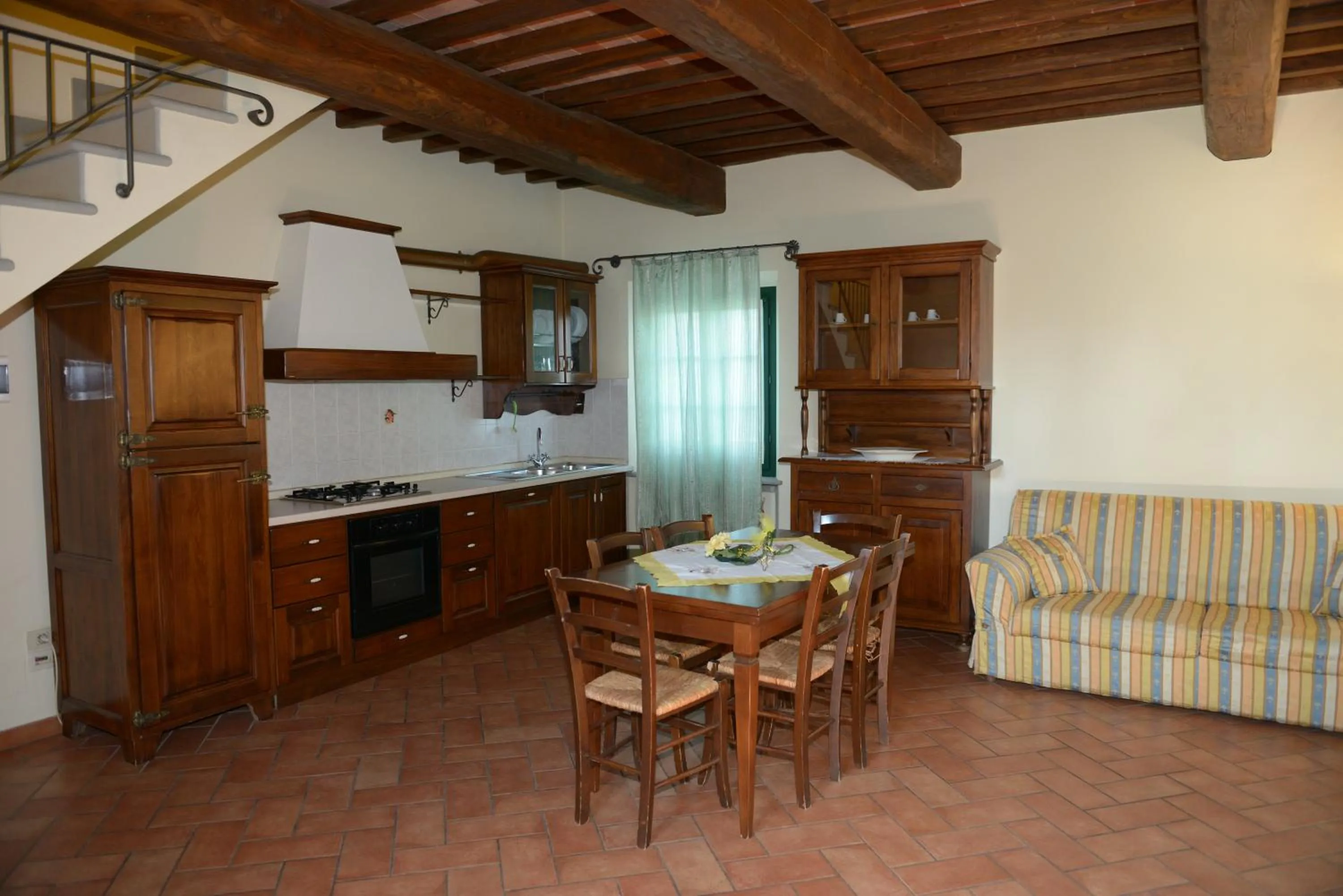 Kitchen or kitchenette in Agriturismo Musignano