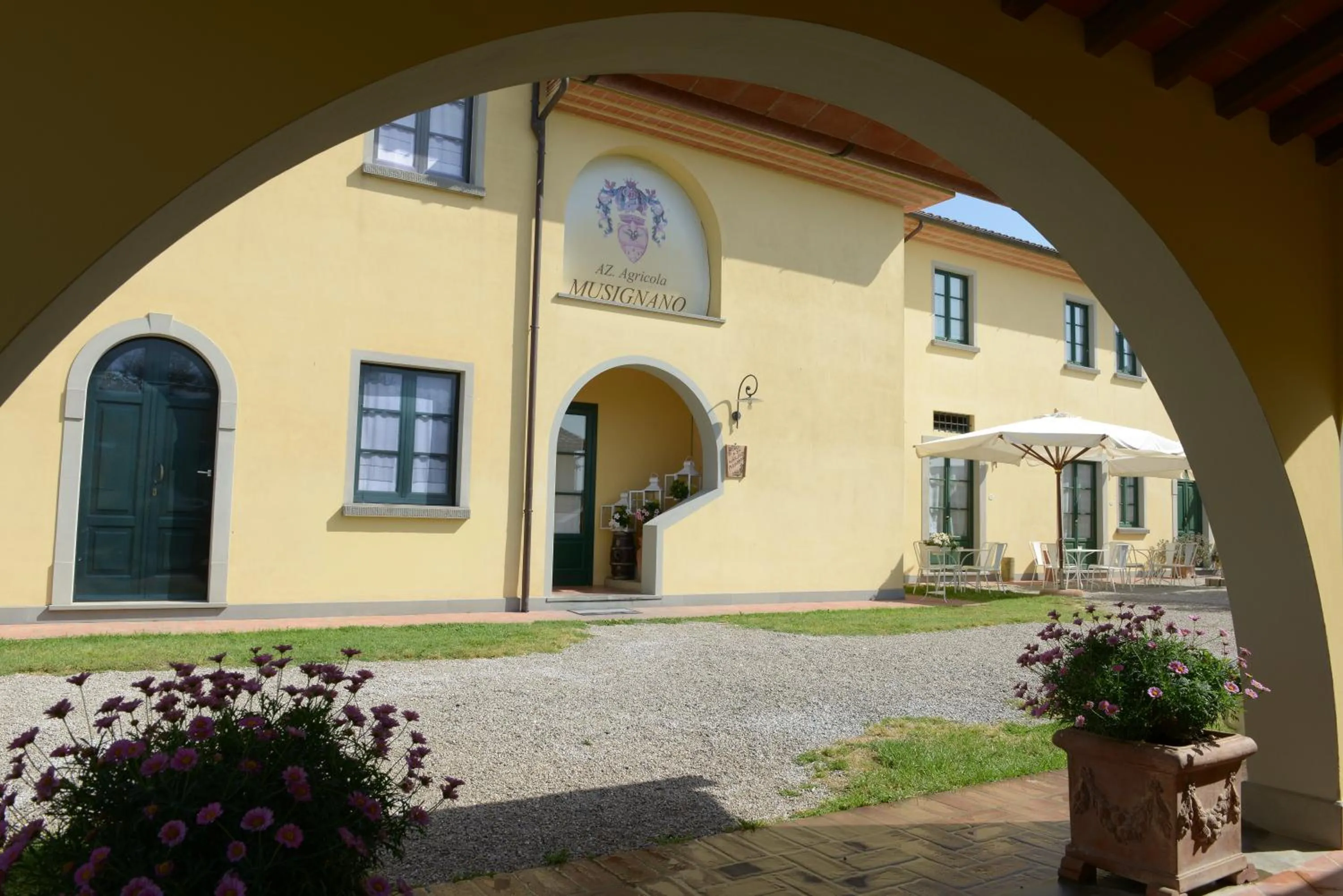 Property building in Agriturismo Musignano