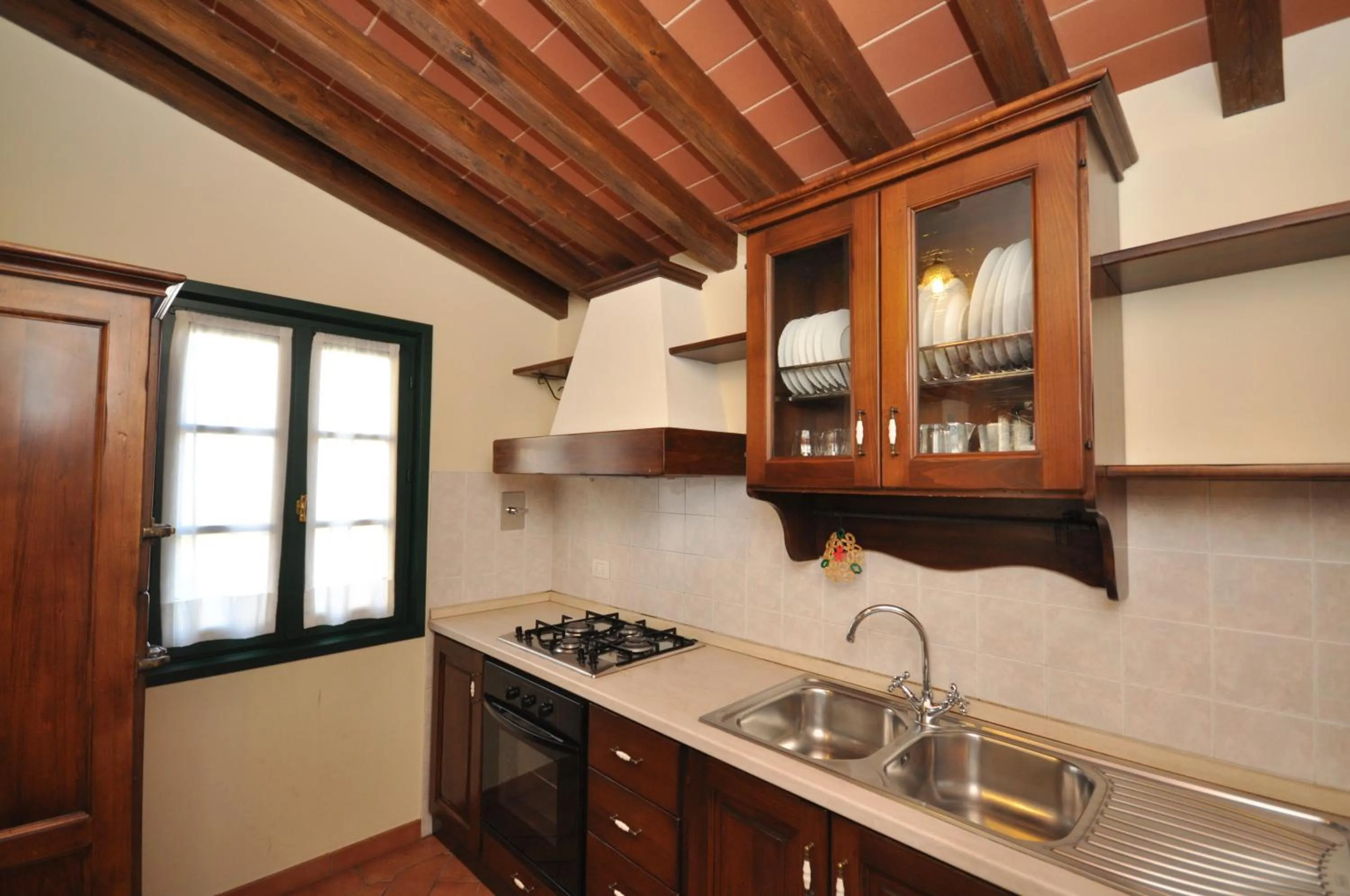 Kitchen or kitchenette in Agriturismo Musignano