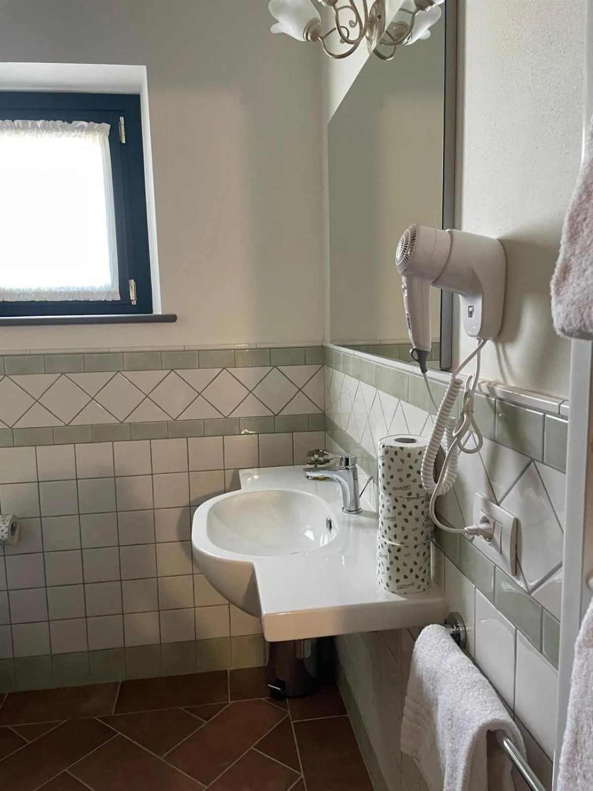 Bathroom in Agriturismo Musignano