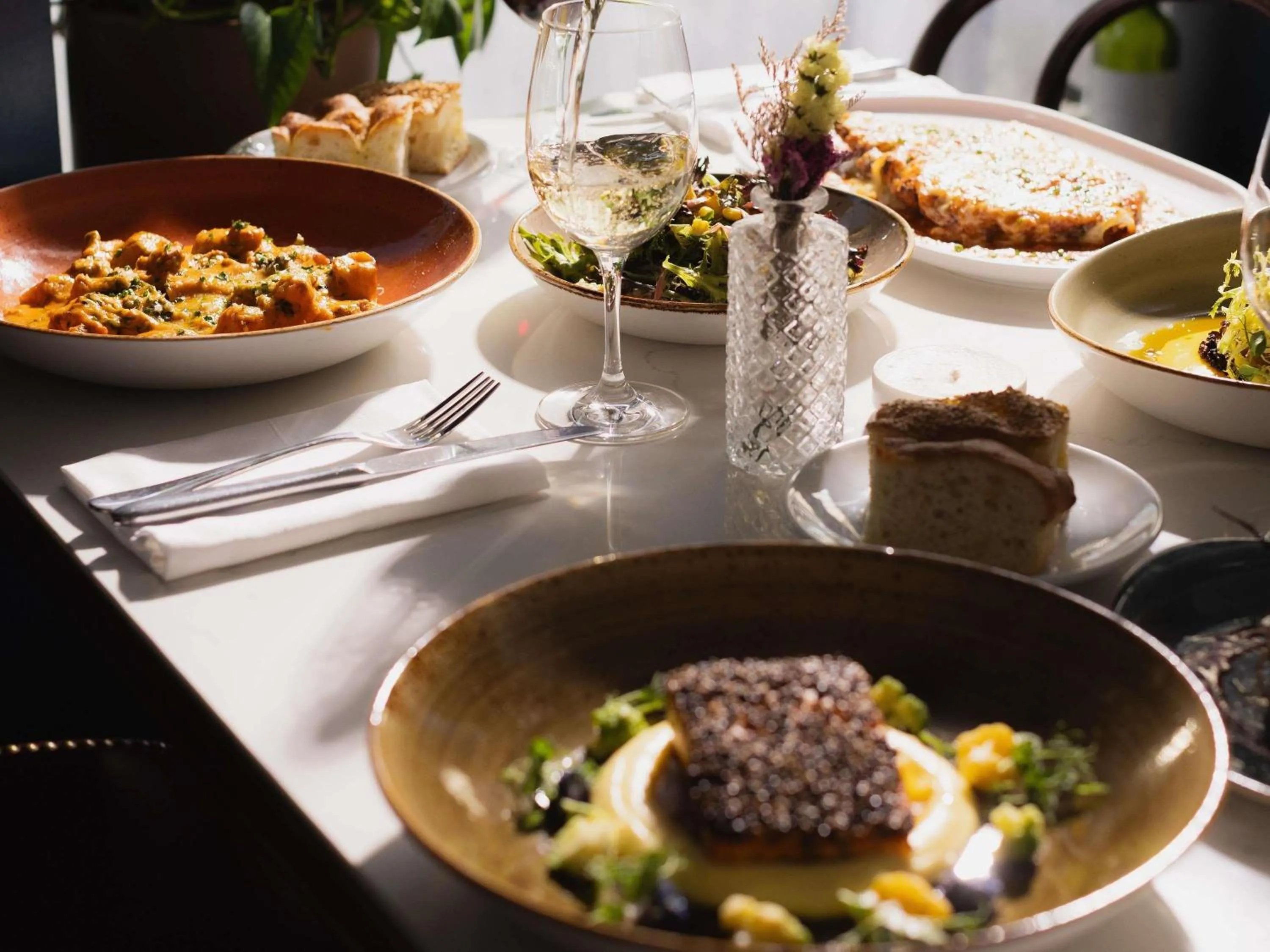 Restaurant/places to eat in Sofitel Lafayette Square Washington DC