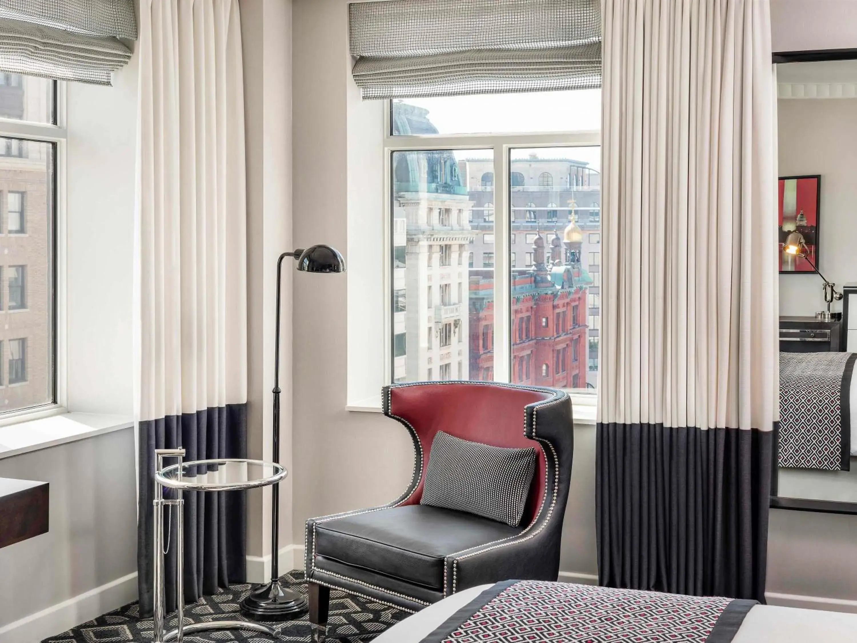 Bedroom, Bed in Sofitel Lafayette Square Washington DC Bedroom, Bed in Sofitel Lafayette Square Washington DC