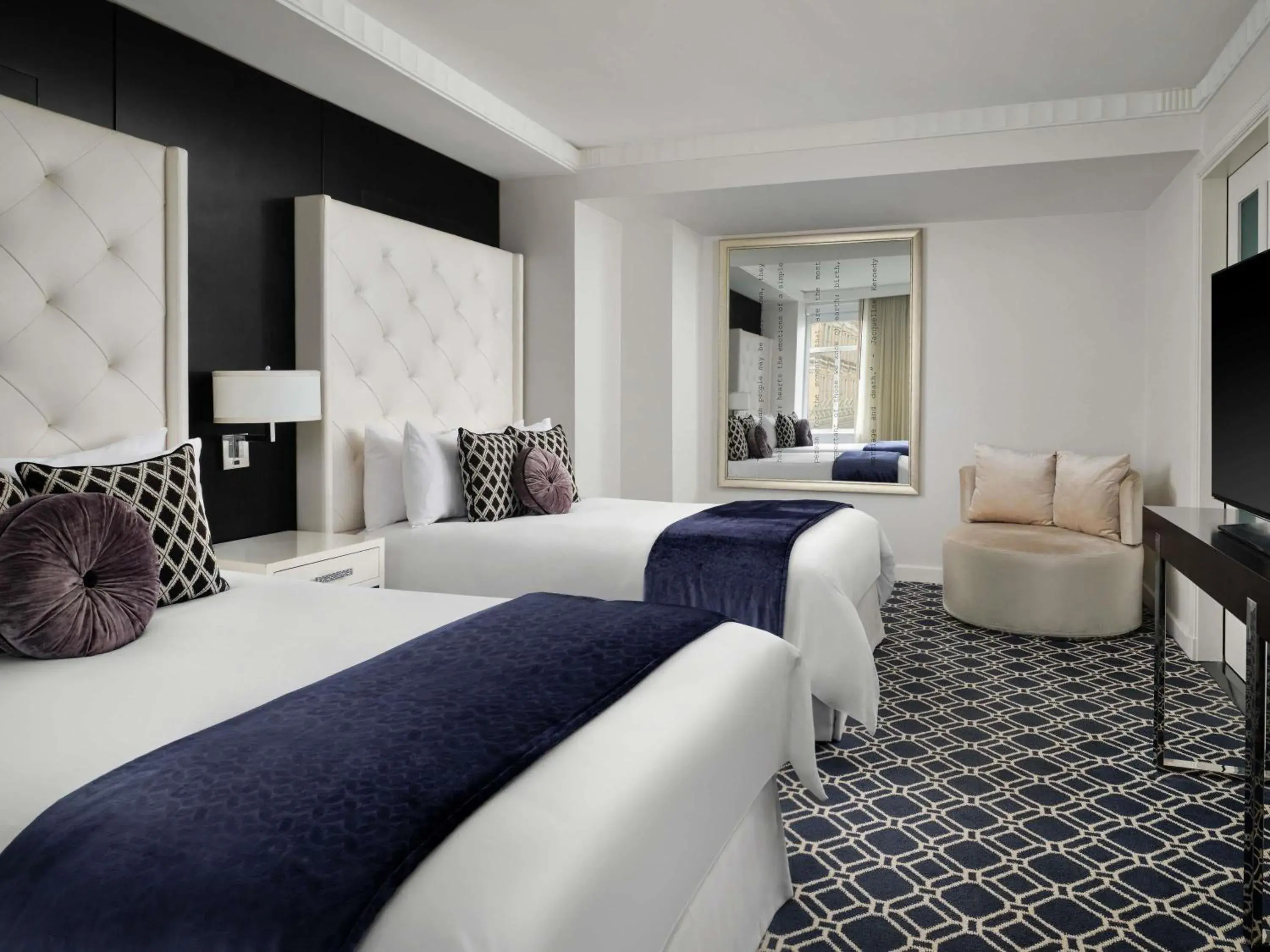 Bedroom, Bed in Sofitel Lafayette Square Washington DC Bedroom, Bed in Sofitel Lafayette Square Washington DC