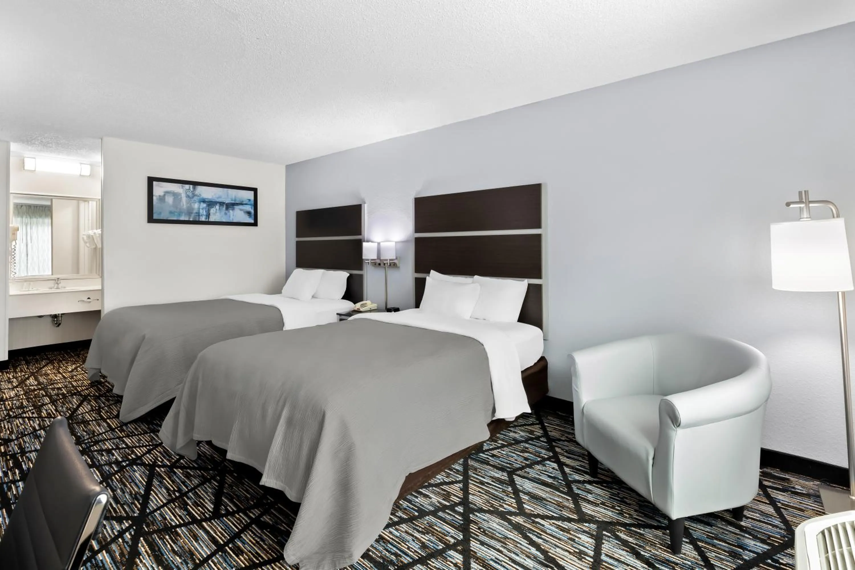 Bed in Quality Inn Northlake