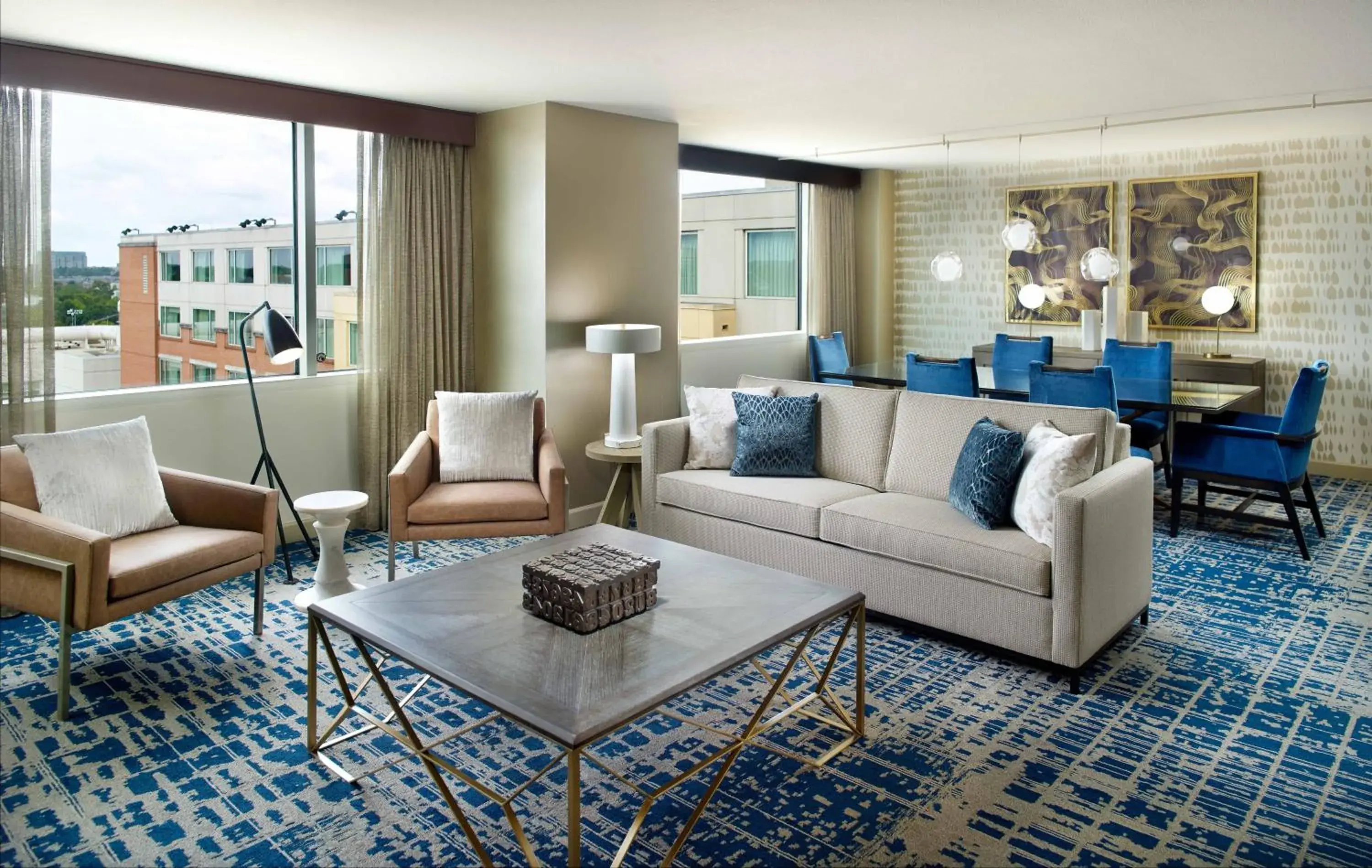 Living room in Georgia Tech Hotel and Conference Center Living room in Georgia Tech Hotel and Conference Center