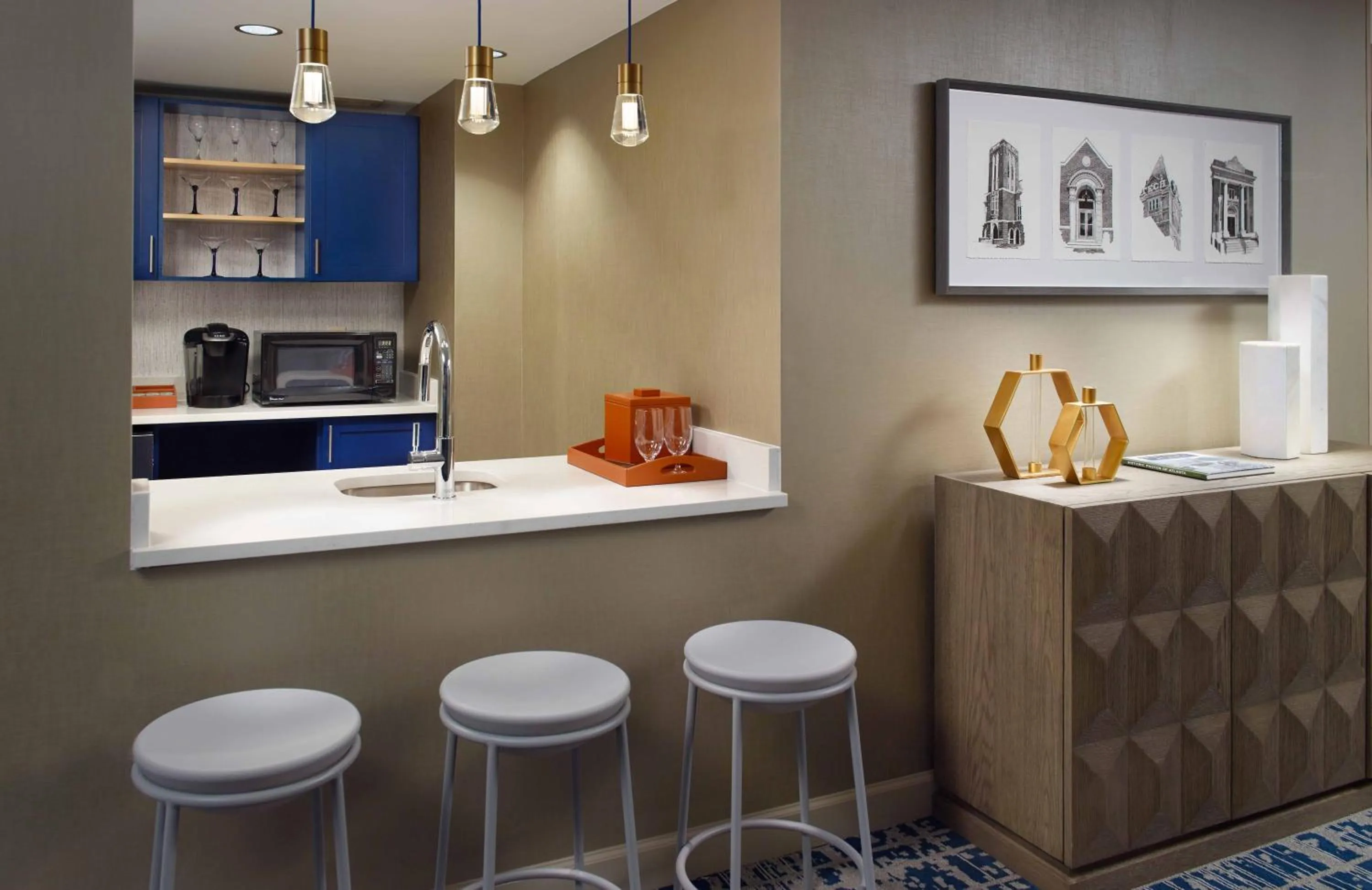 Kitchen or kitchenette in Georgia Tech Hotel and Conference Center