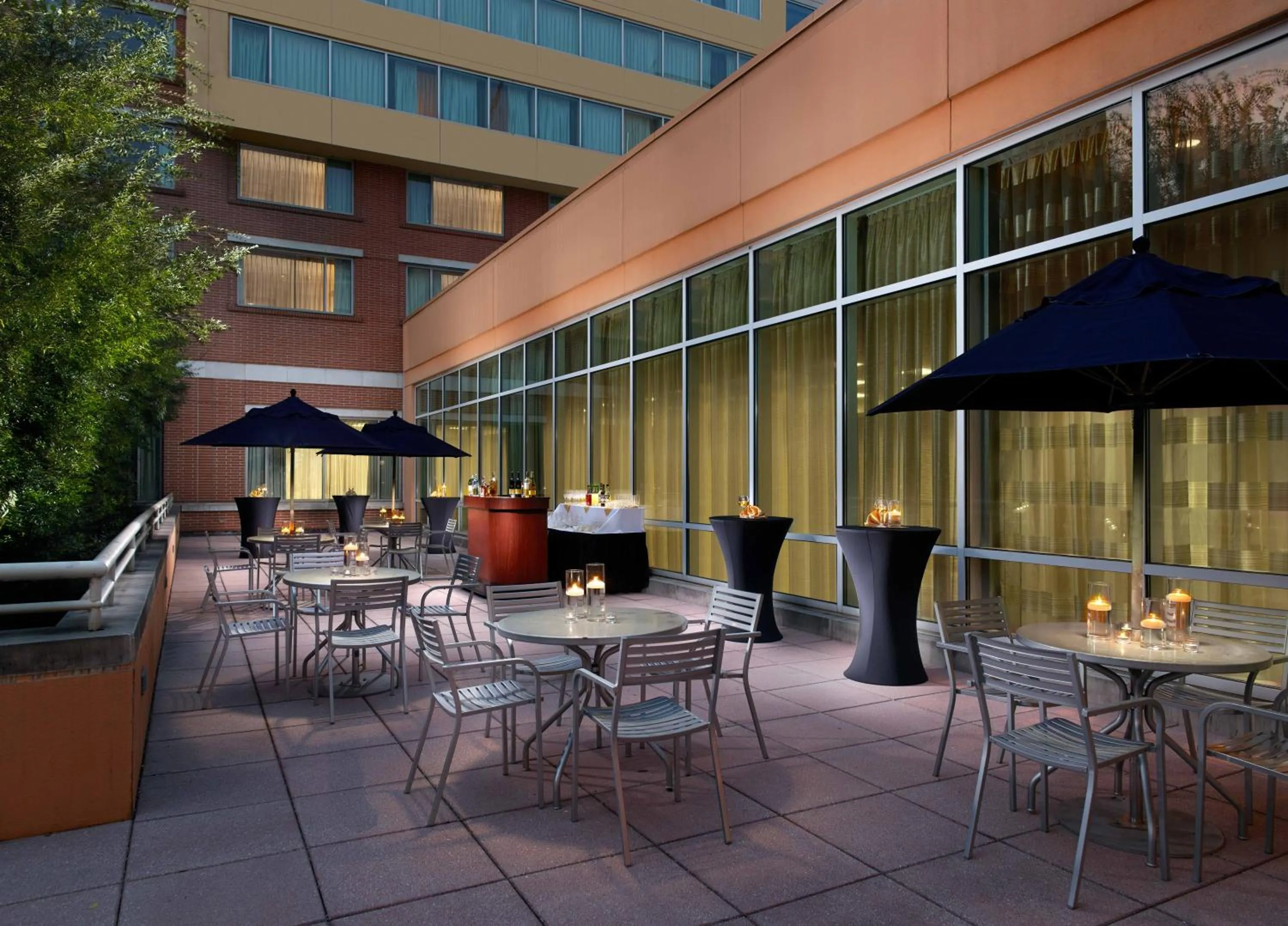 Patio in Georgia Tech Hotel and Conference Center