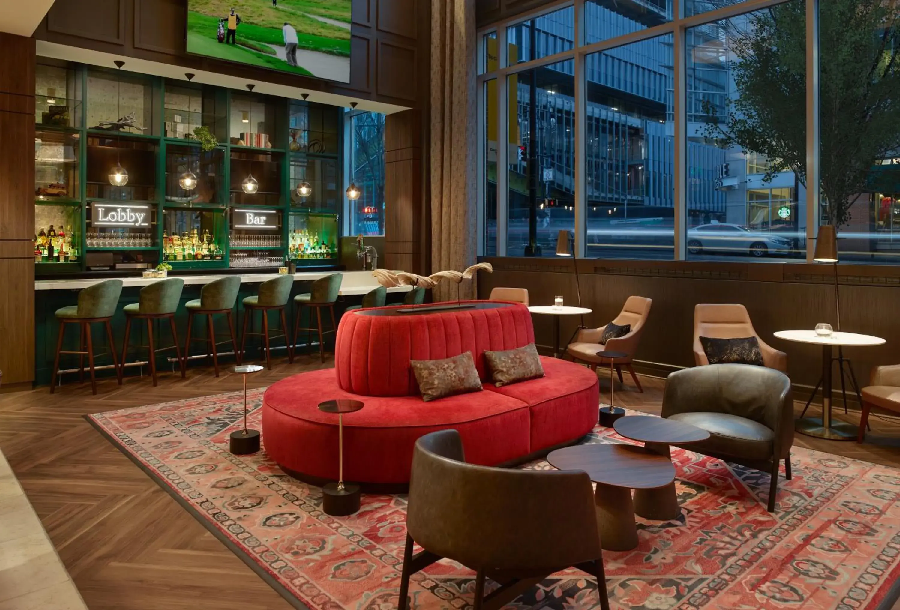 Lounge or bar in Georgia Tech Hotel and Conference Center Lounge or bar in Georgia Tech Hotel and Conference Center