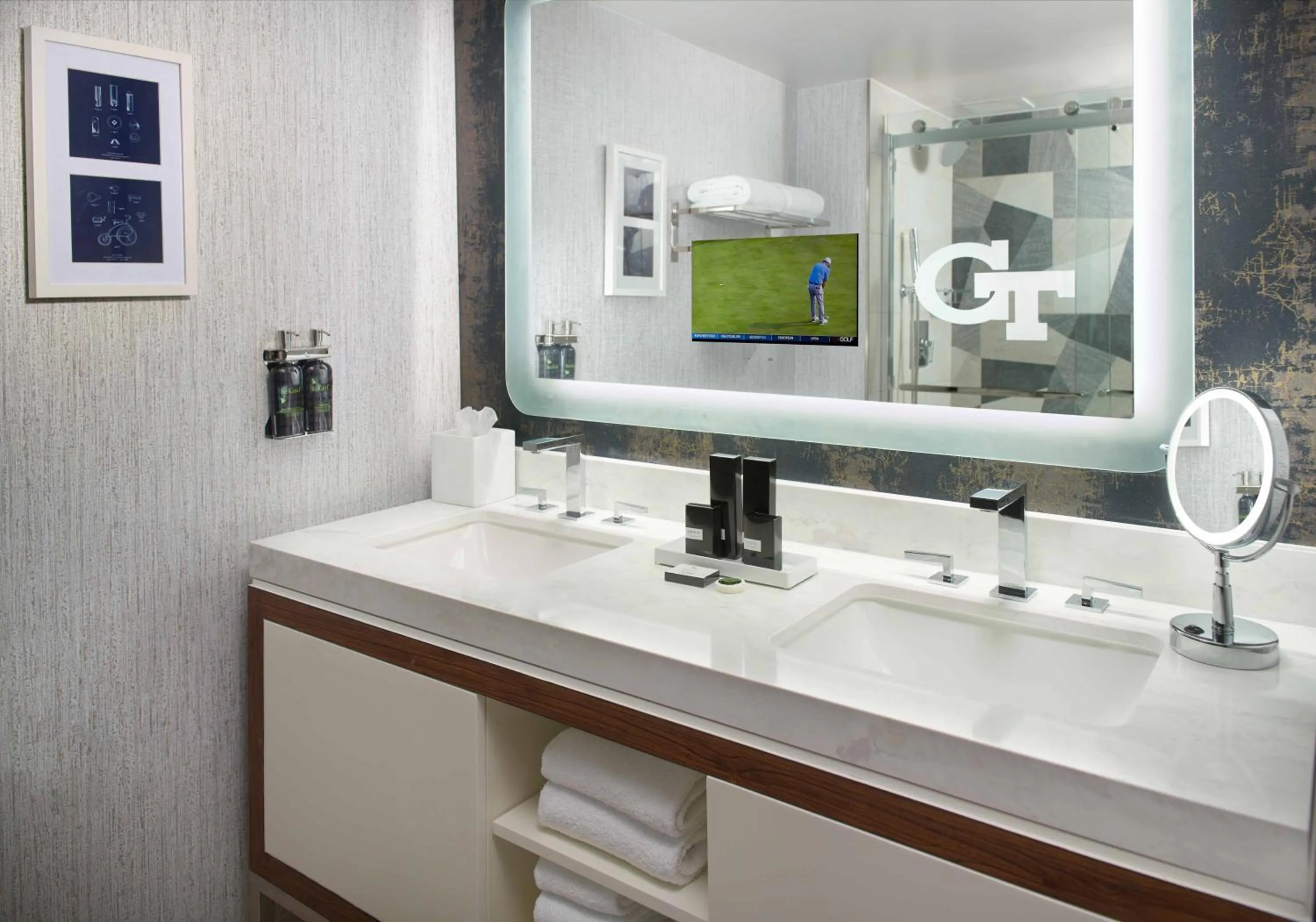 Bathroom in Georgia Tech Hotel and Conference Center