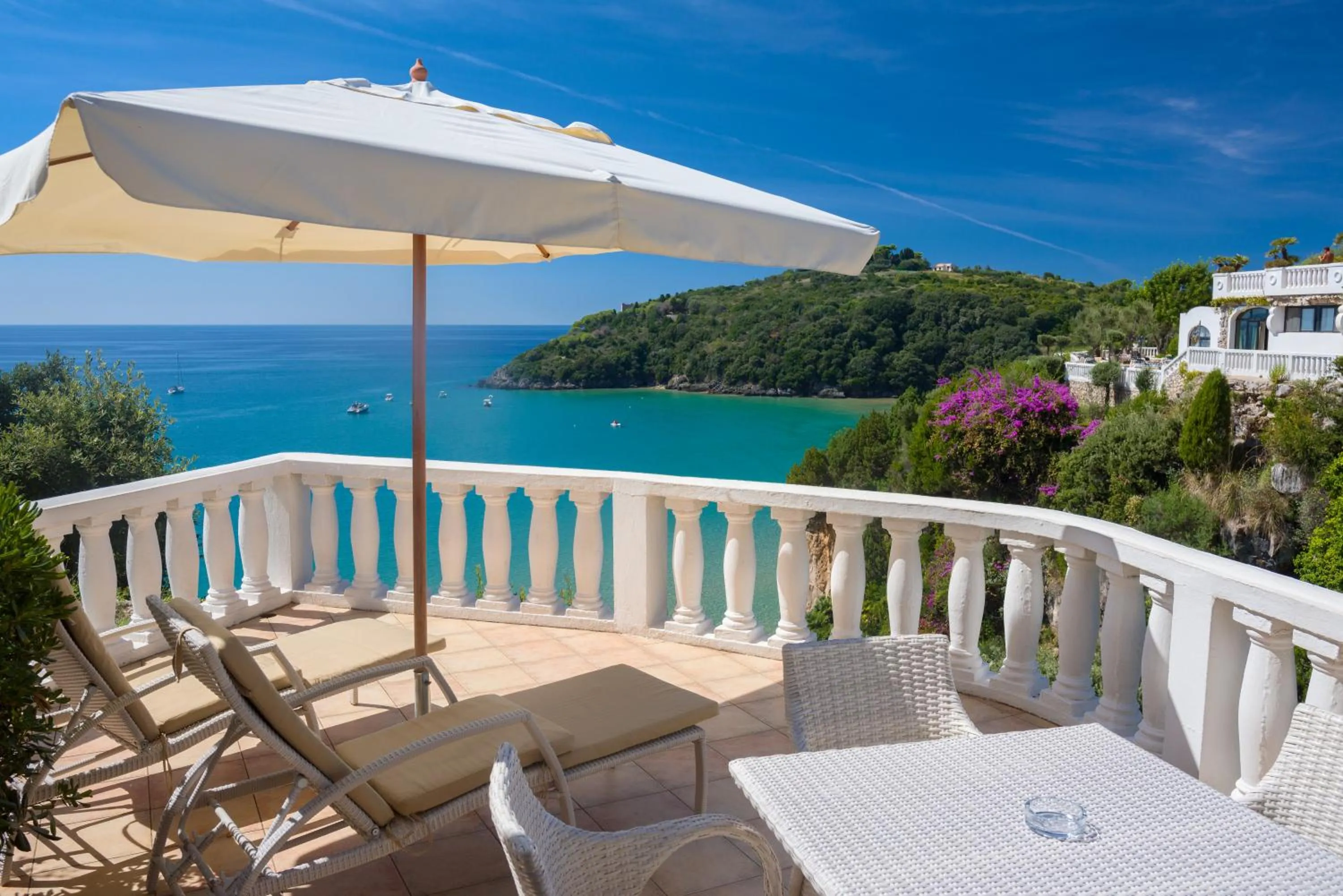 Balcony/Terrace in Grand Hotel Le Rocce