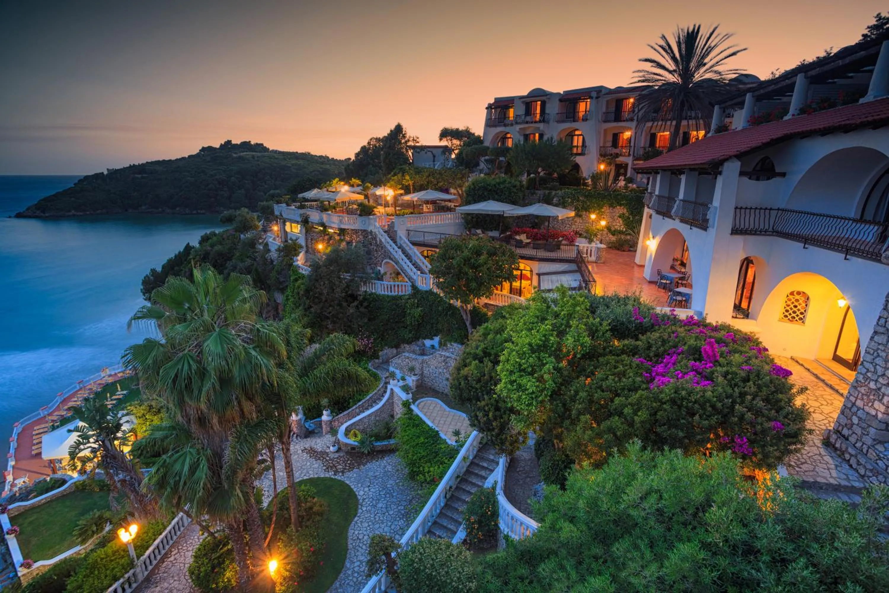 Facade/entrance in Grand Hotel Le Rocce