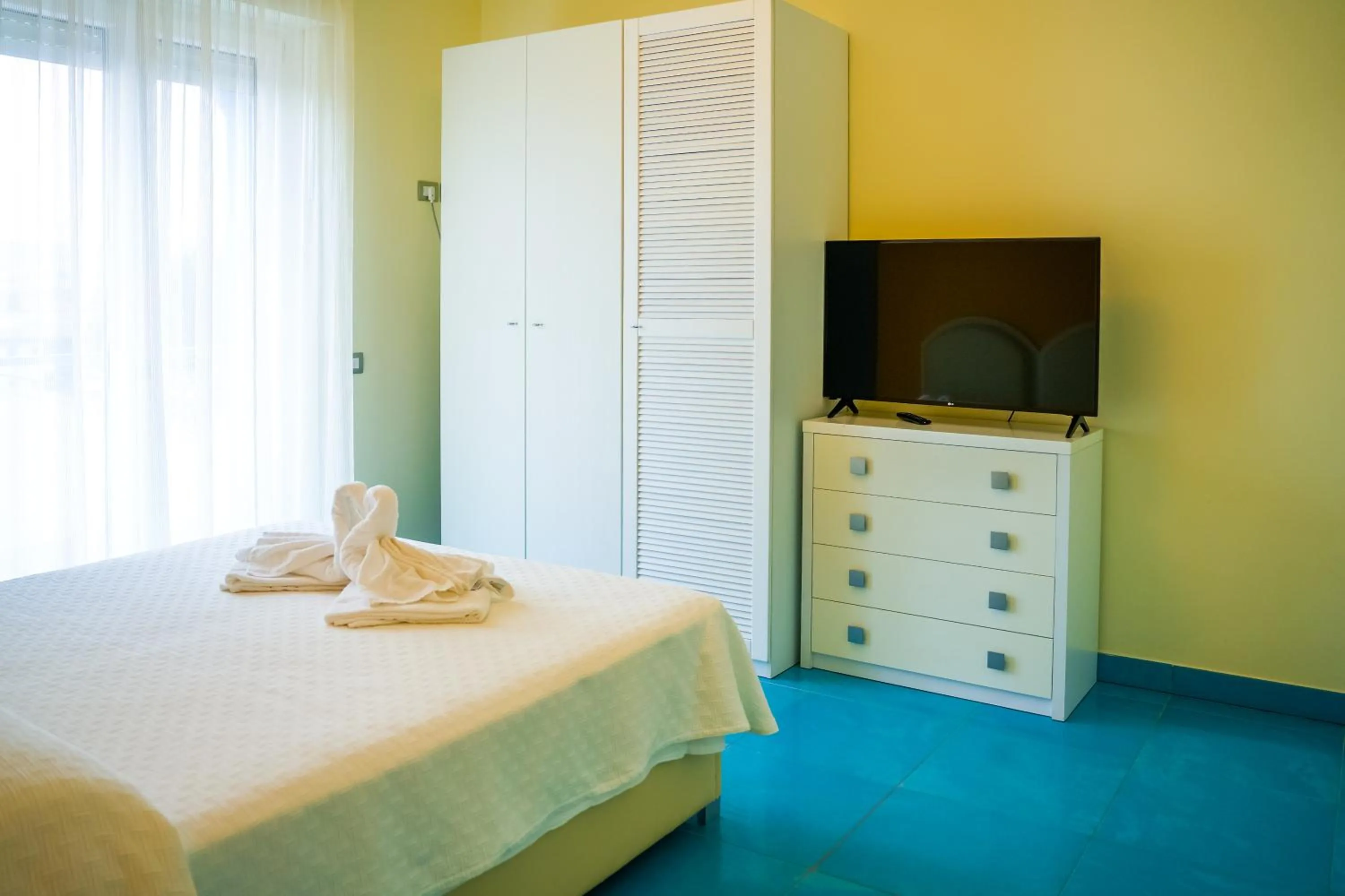 Bedroom, Bed in Residence Abruzzo Resort