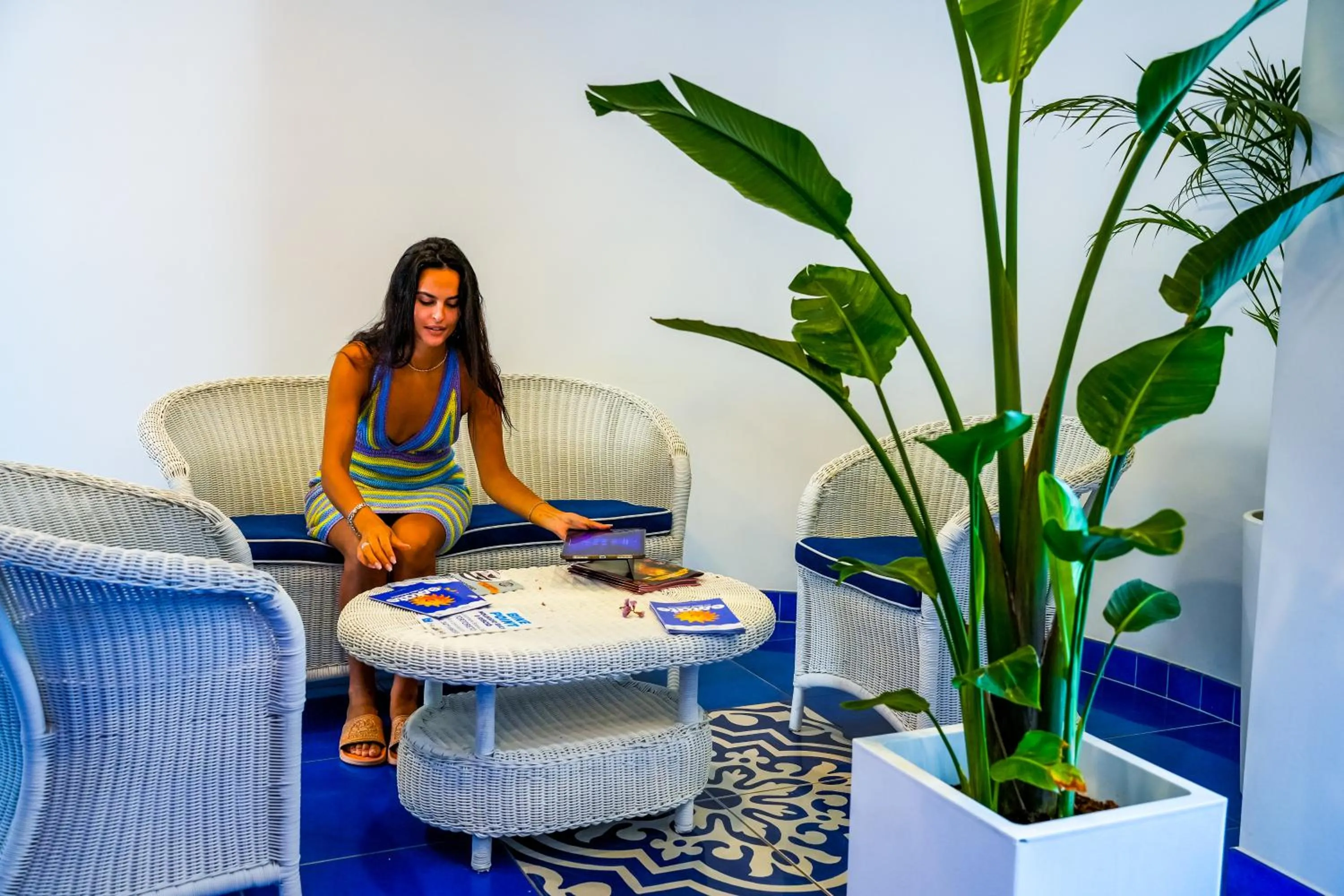 Living room in Residence Abruzzo Resort