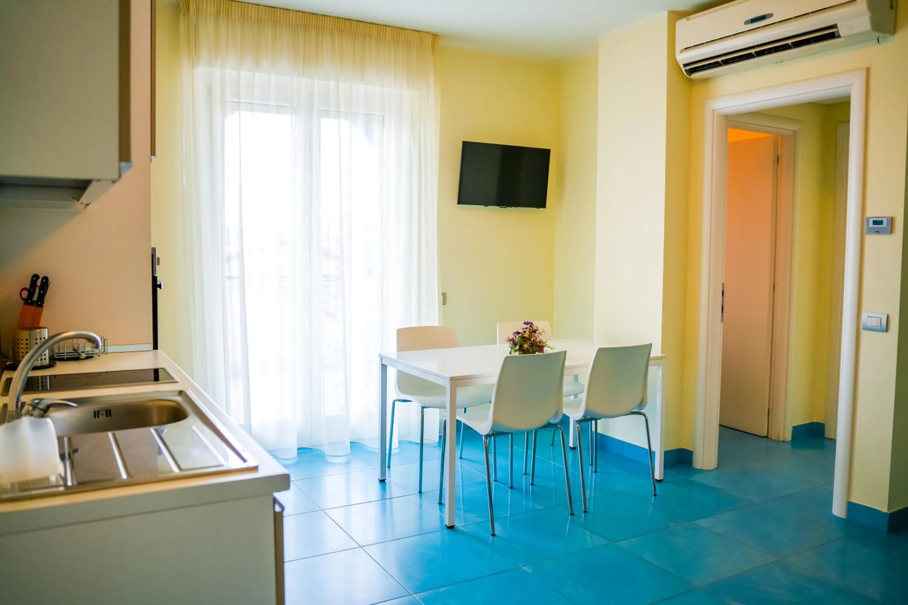 Kitchen or kitchenette in Residence Abruzzo Resort