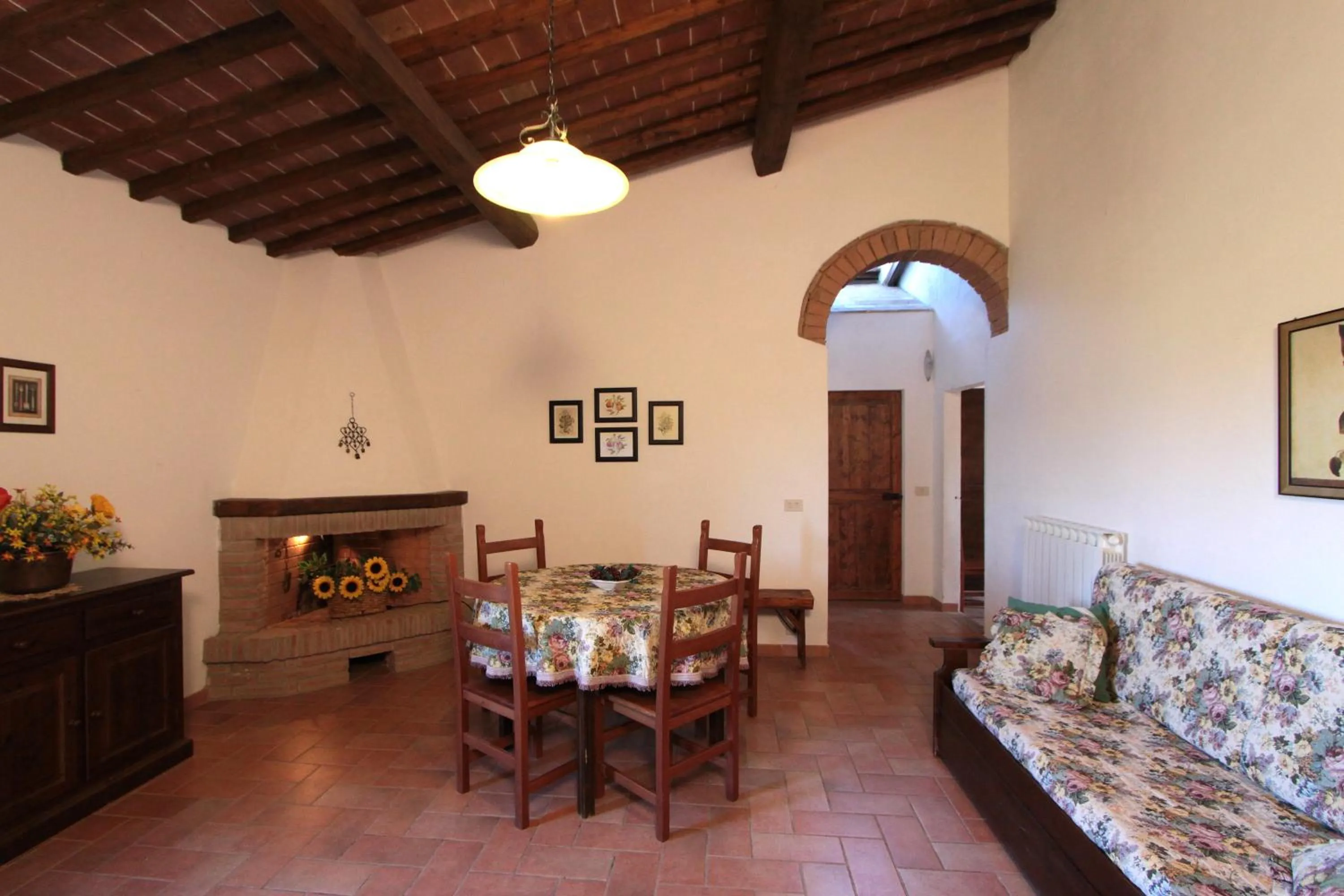 Living room in Agriturismo Montegonfoli